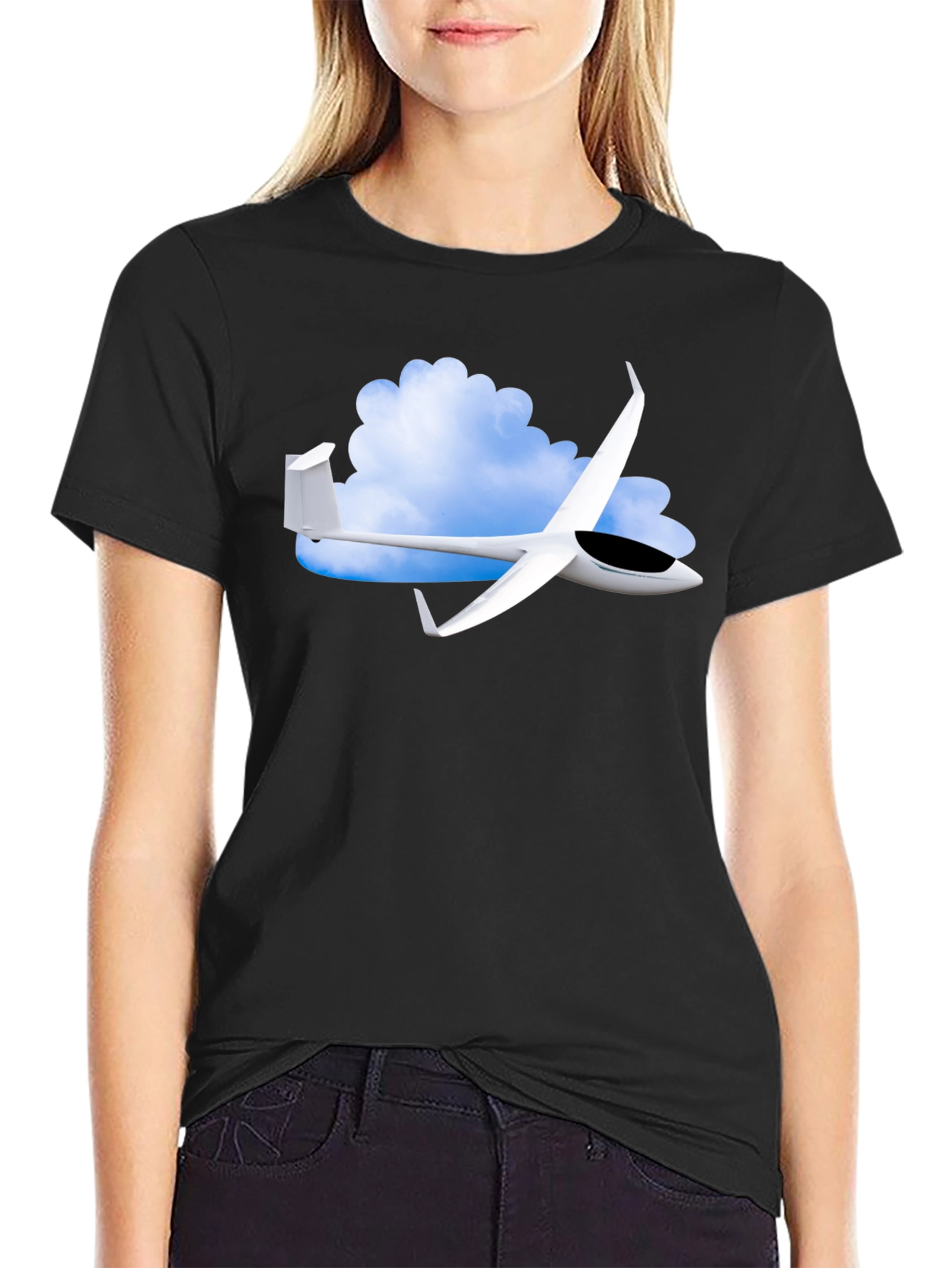 Glider Plane T-Shirt - Sky High Style