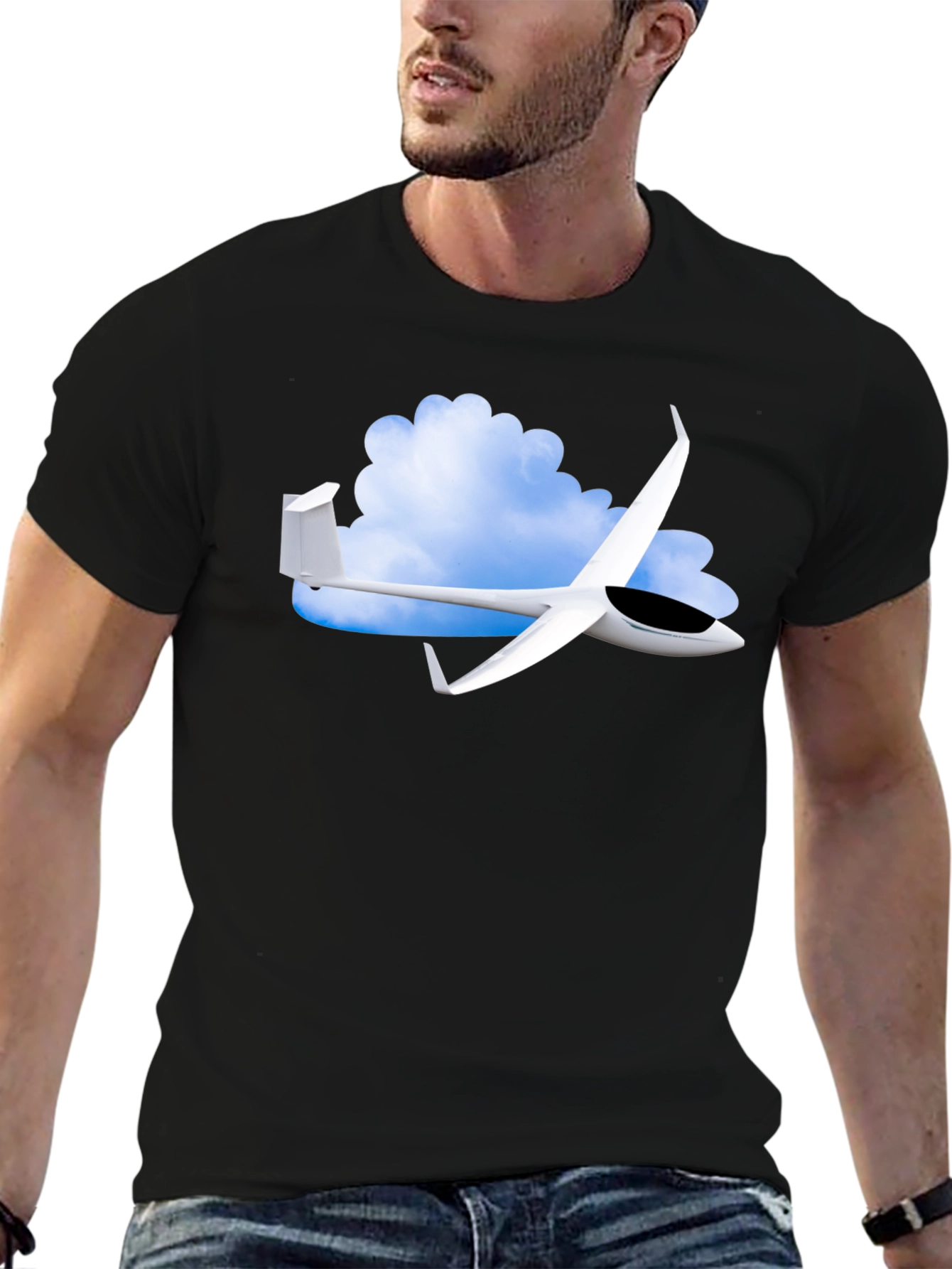 Glider Plane T-Shirt - Sky High Style