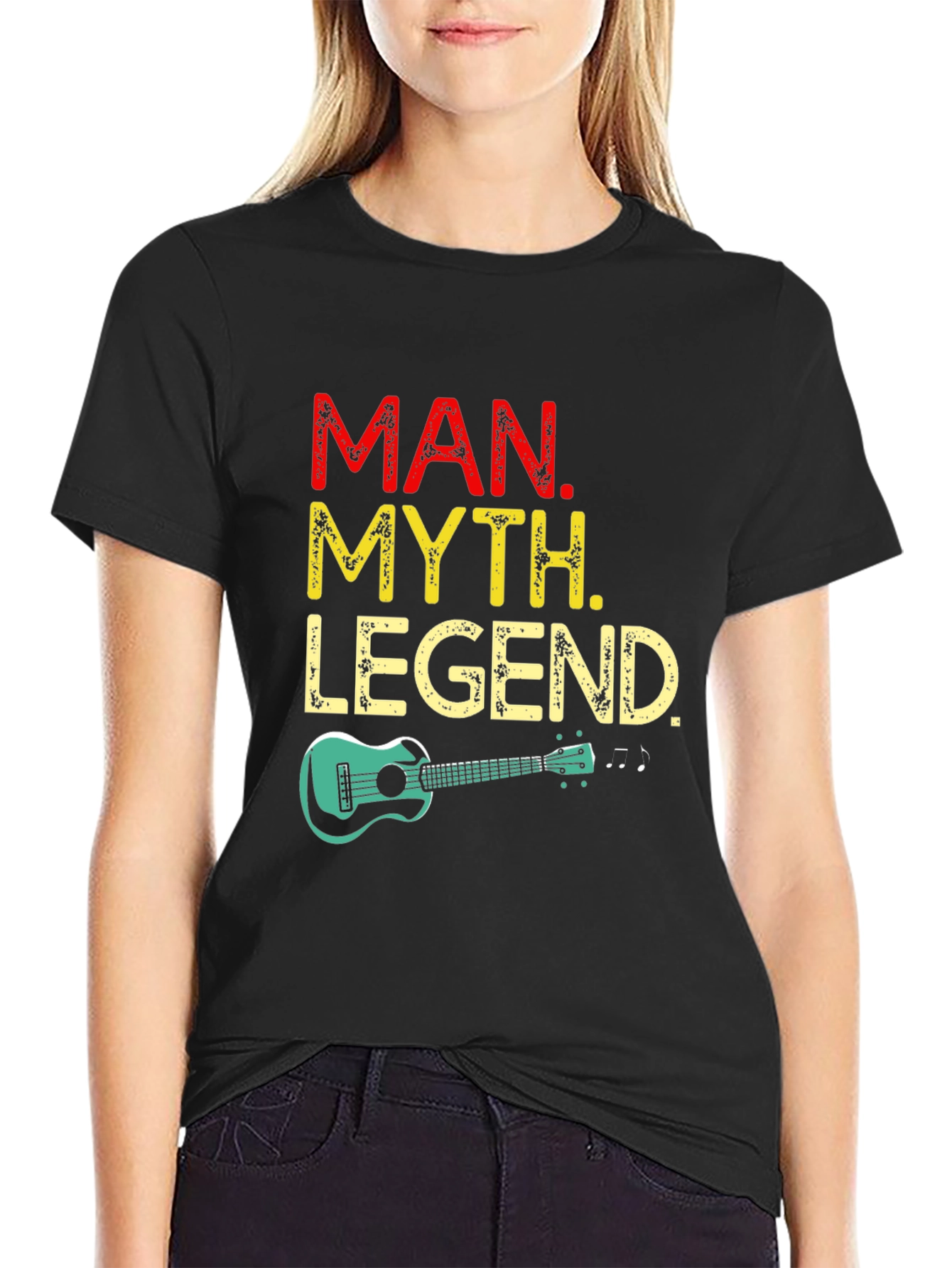 Man Myth Legend Ukulele T-Shirt