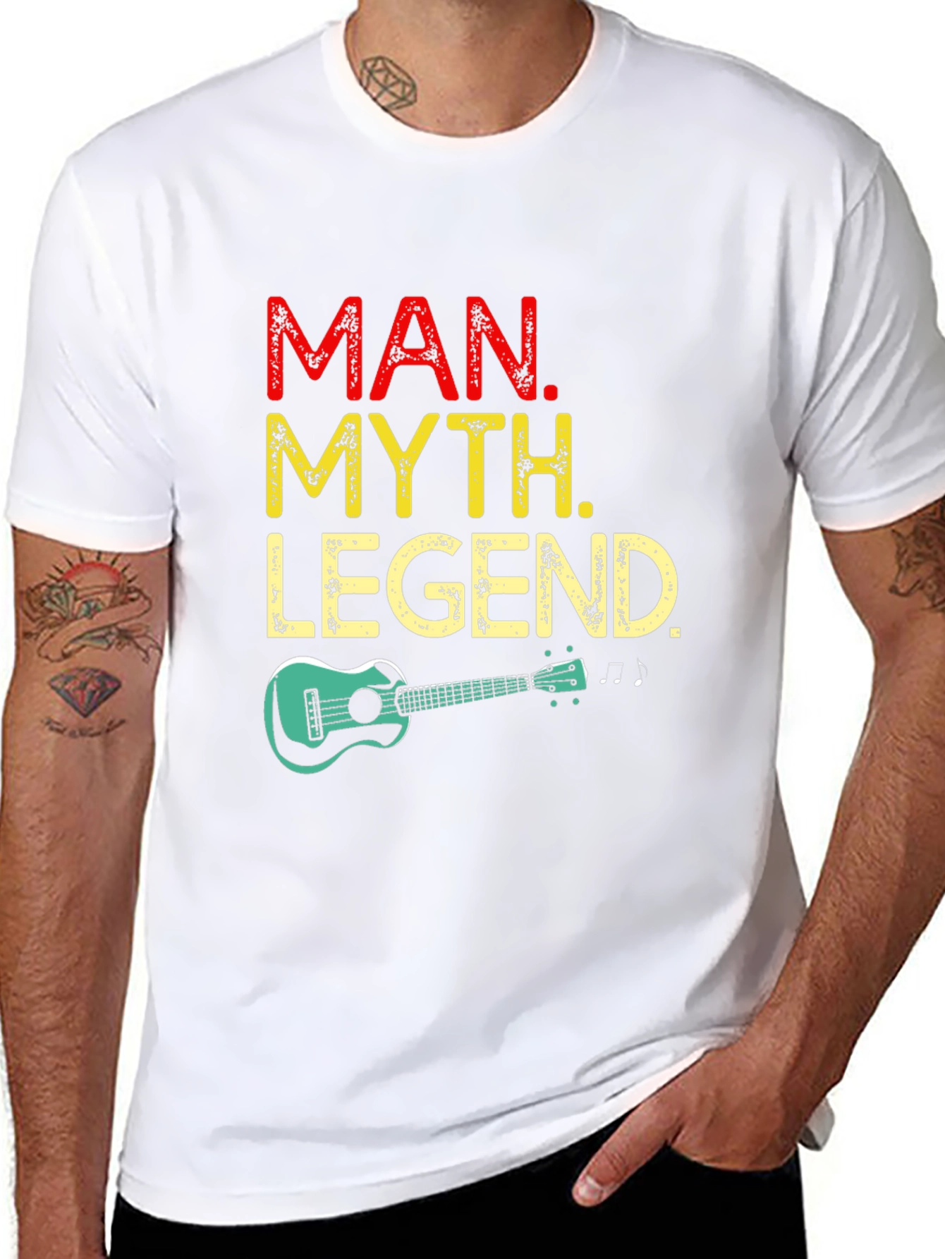 Man Myth Legend Ukulele T-Shirt