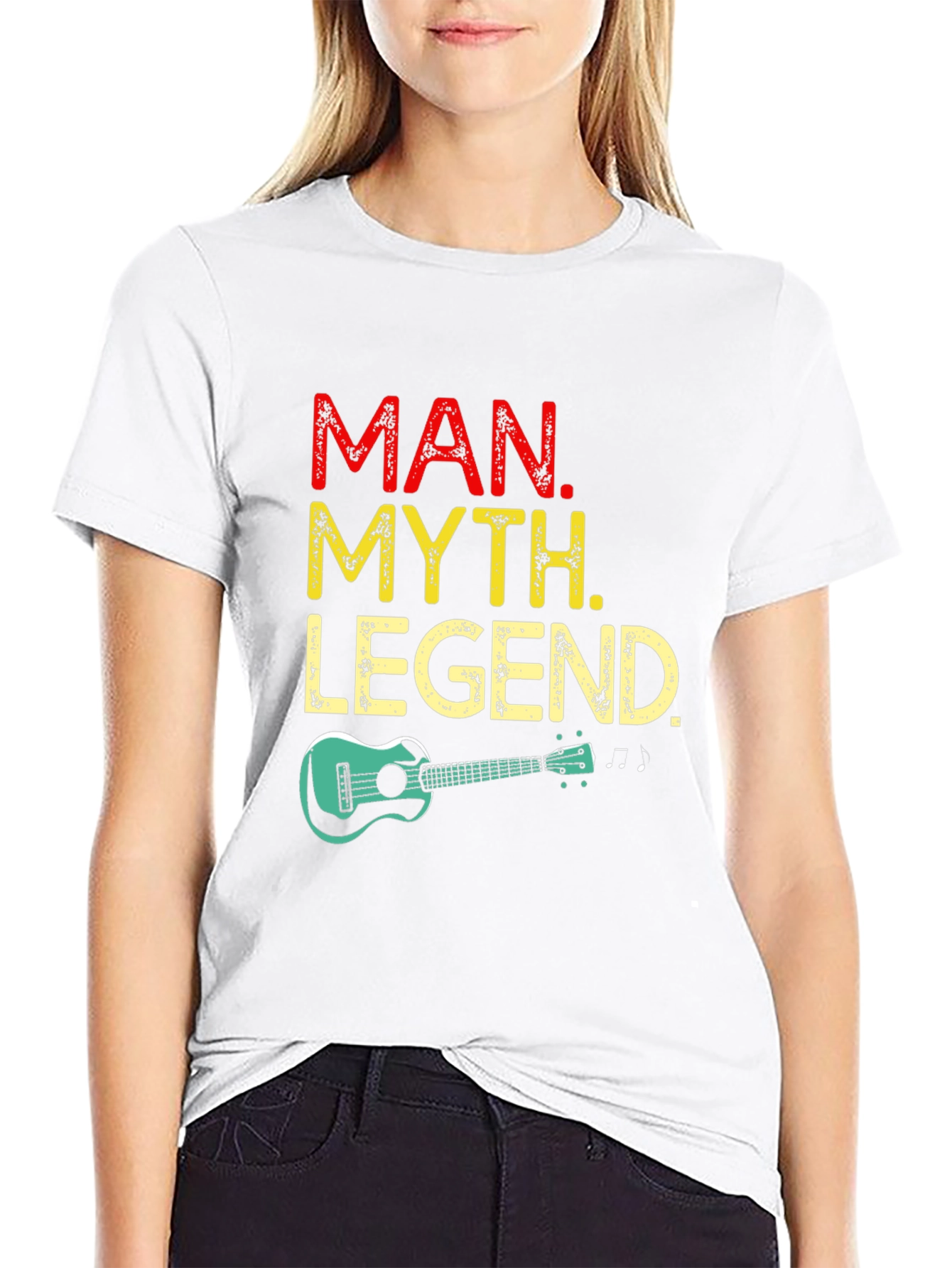Man Myth Legend Ukulele T-Shirt