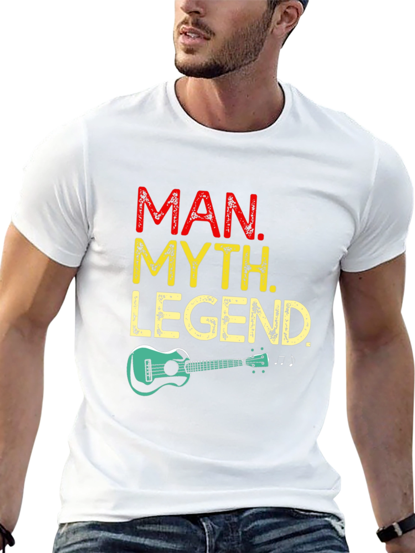Man Myth Legend Ukulele T-Shirt