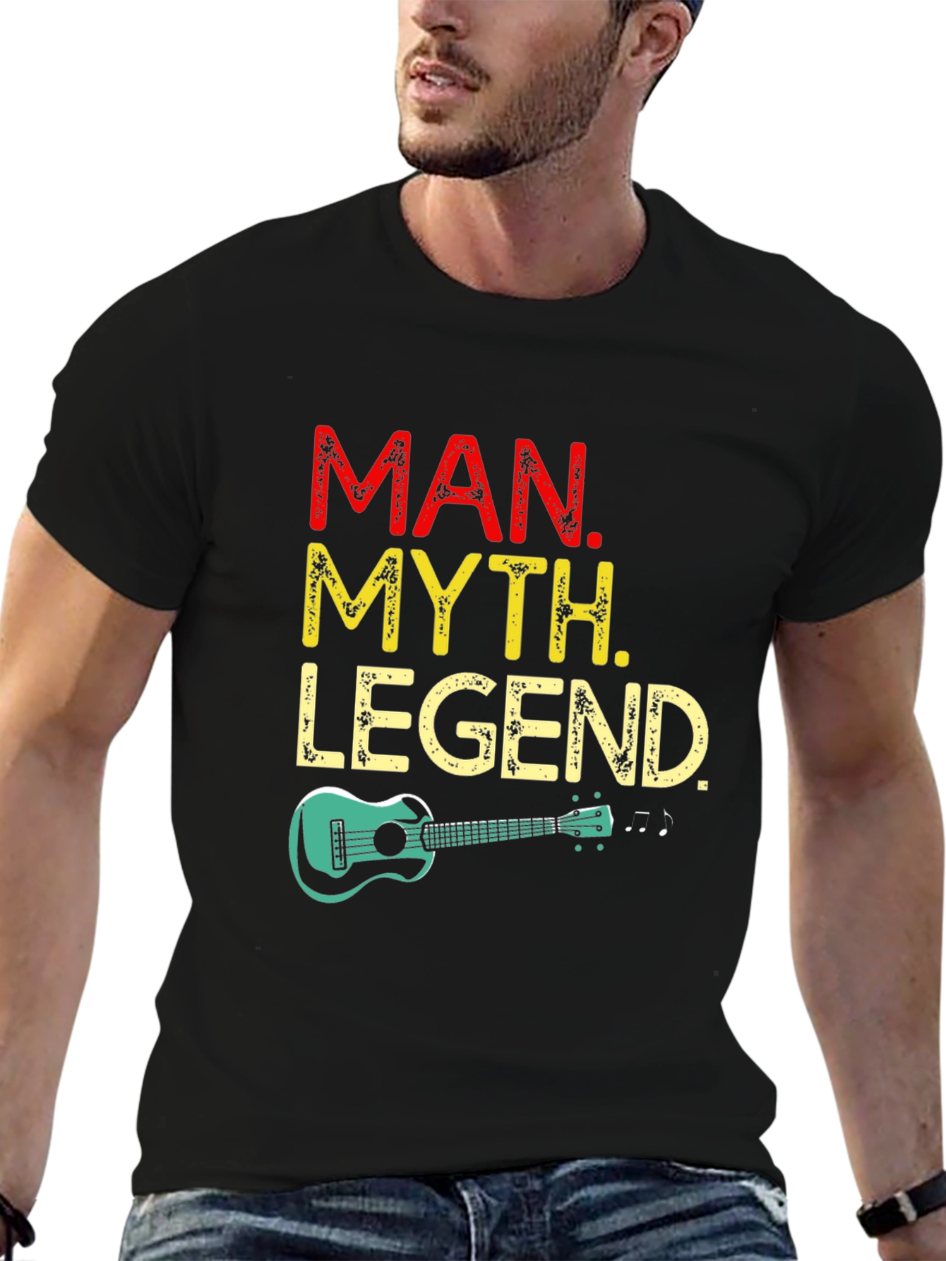 Man Myth Legend Ukulele T-Shirt