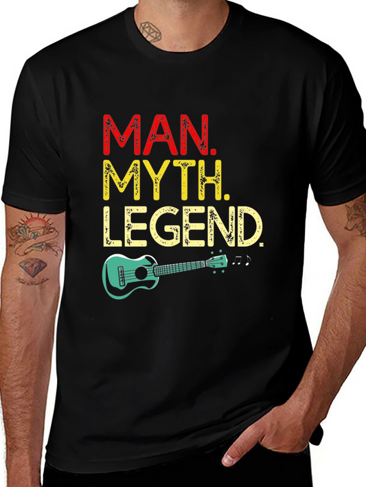 Man Myth Legend Ukulele T-Shirt