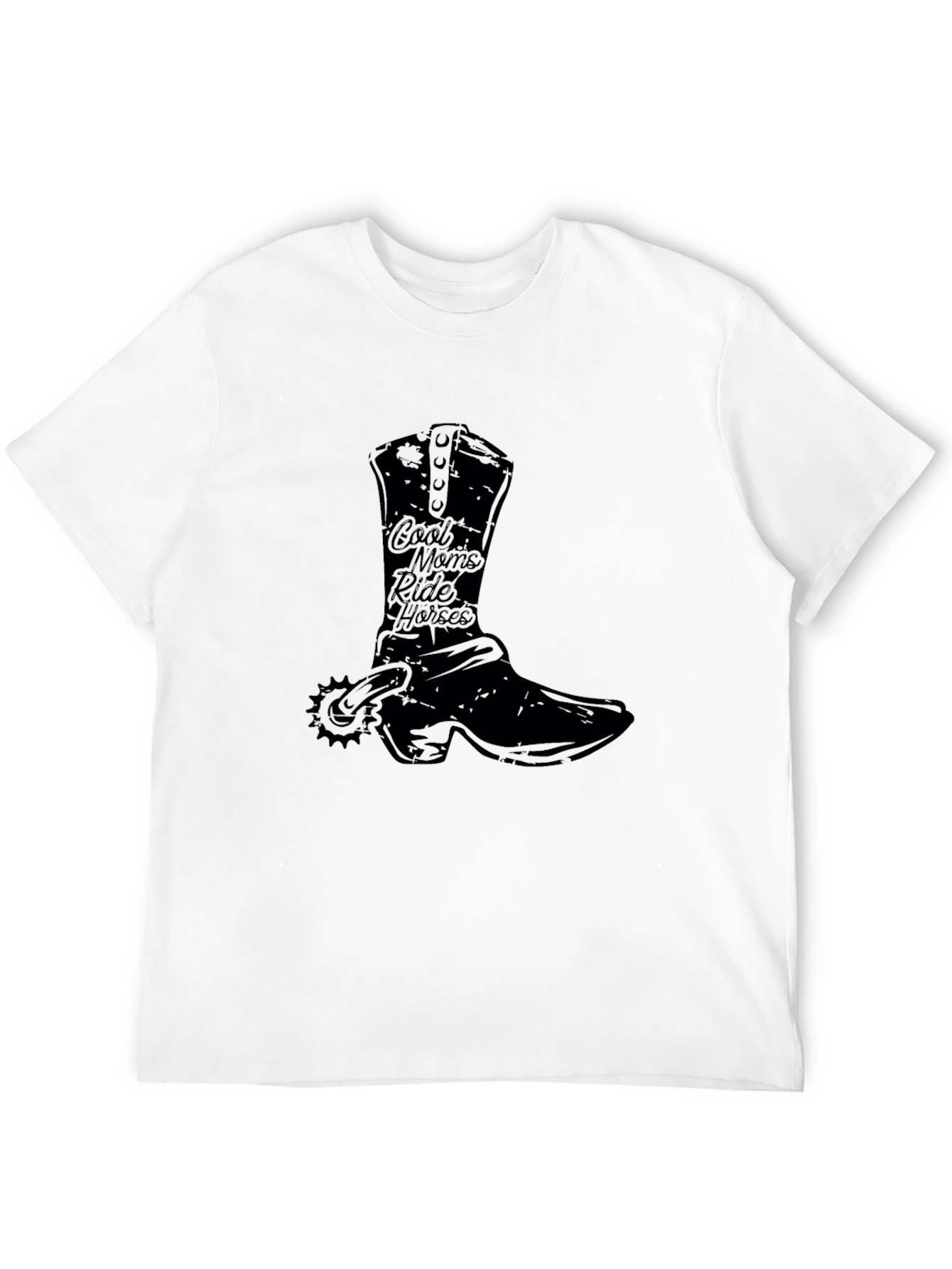 Cool Moms Ride Horses Graphic Tee