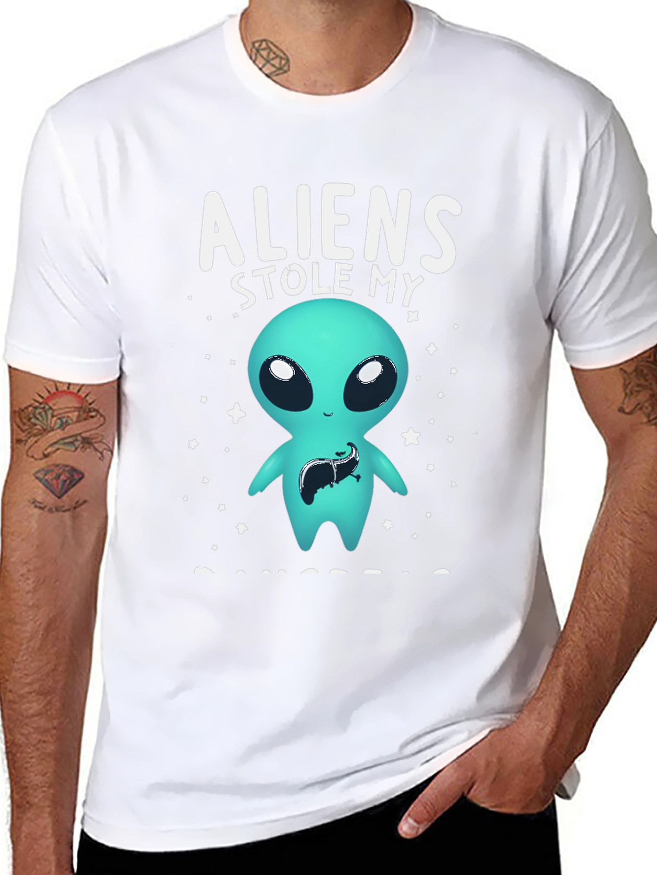 Aliens Stole My Liver Graphic Tee