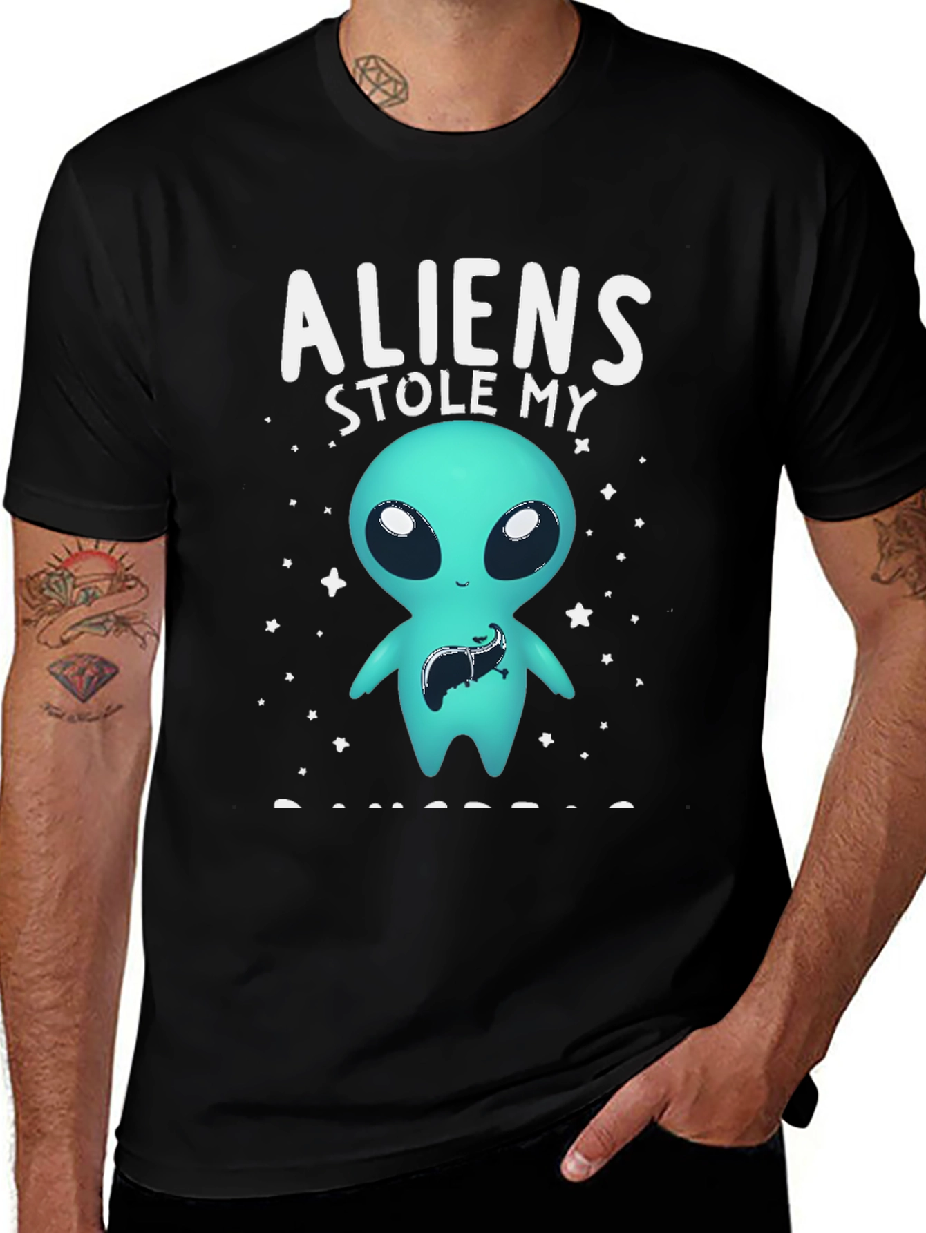 Aliens Stole My Liver Graphic Tee