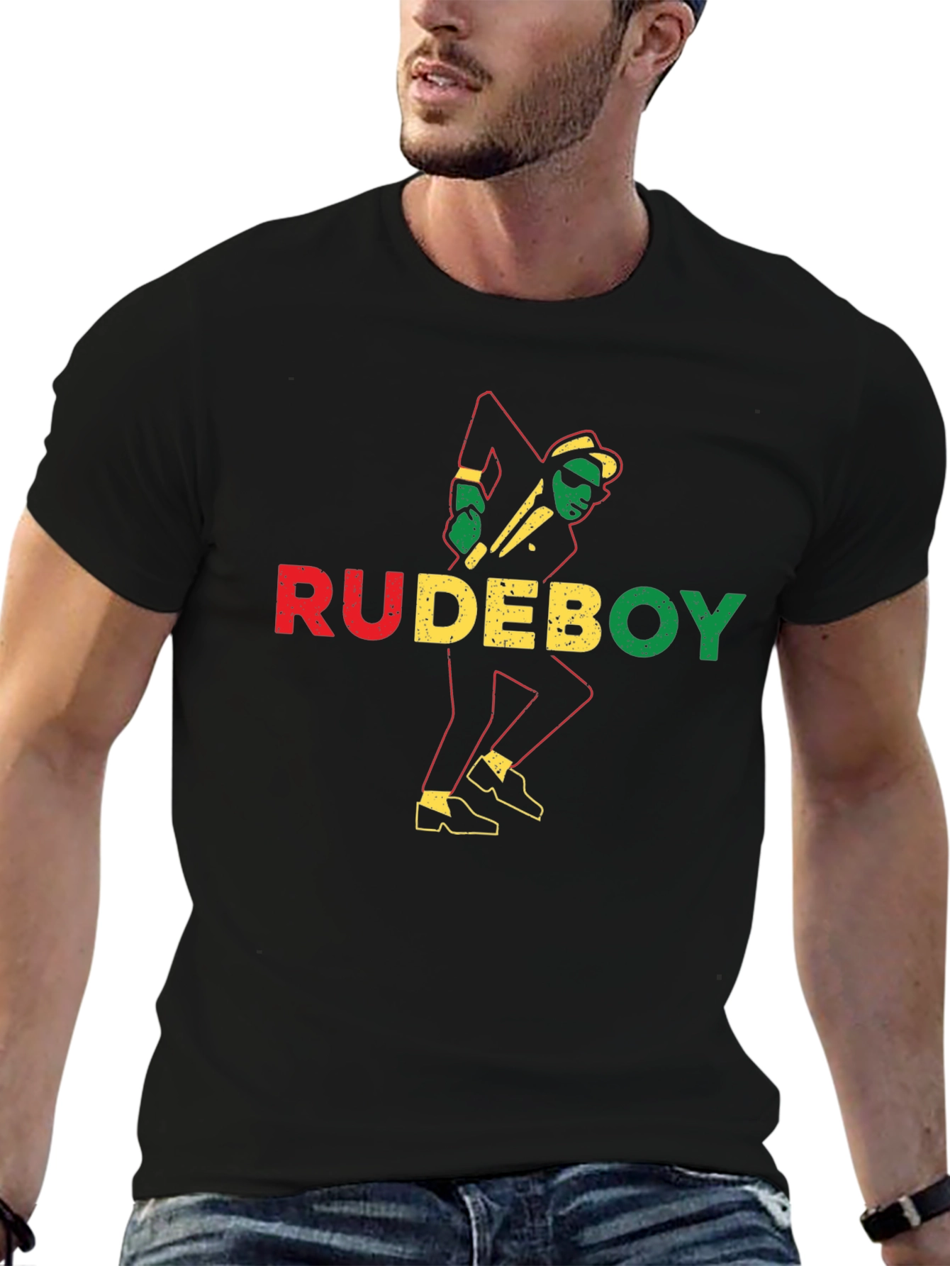 Rudeboy Graphic T-Shirt - Jamaican Style