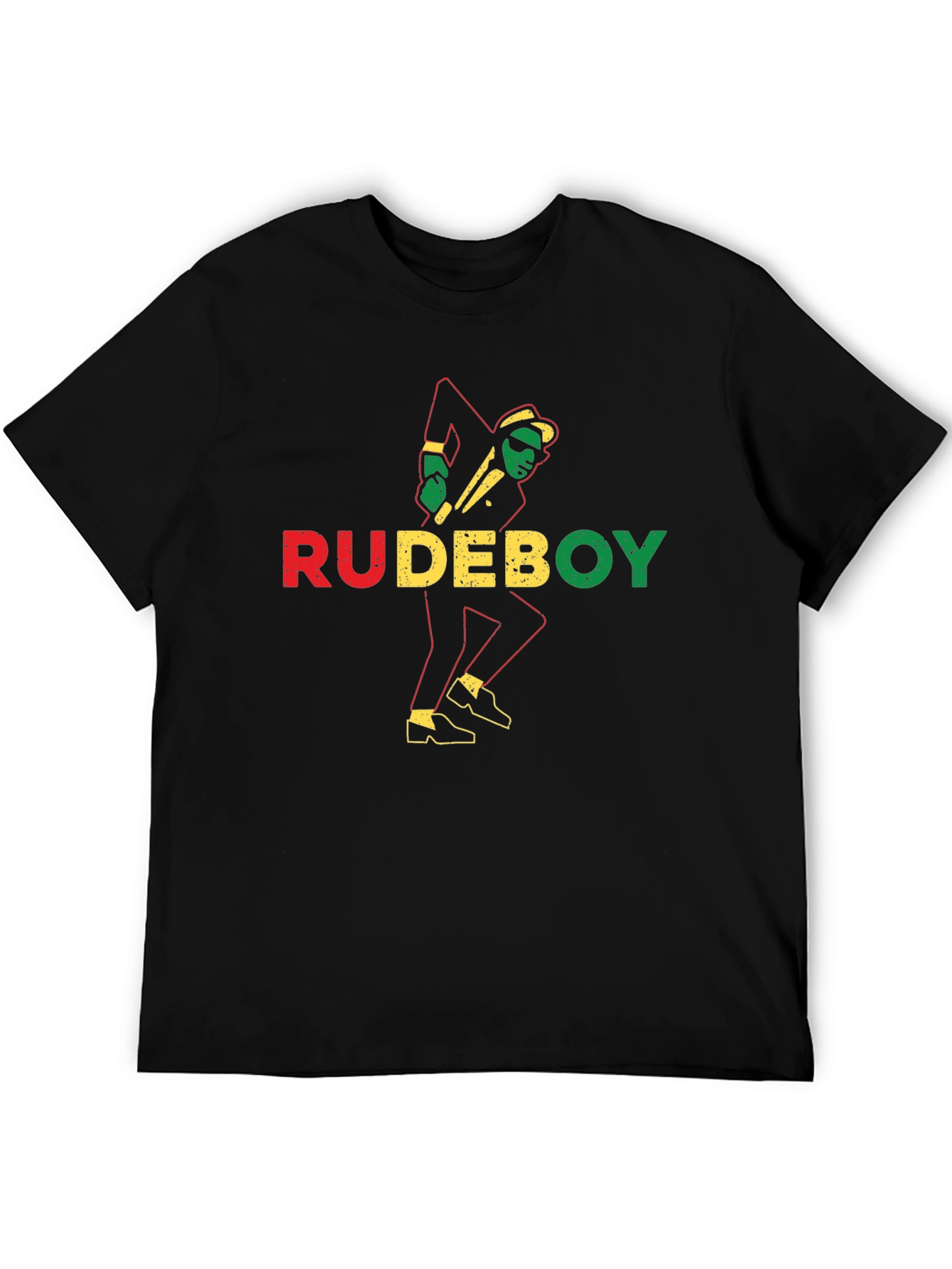 Rudeboy Graphic T-Shirt - Jamaican Style