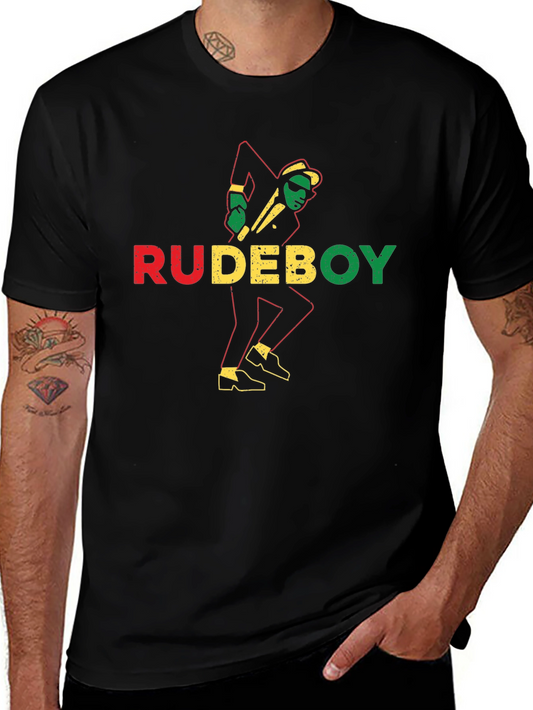 Rudeboy Graphic T-Shirt - Jamaican Style