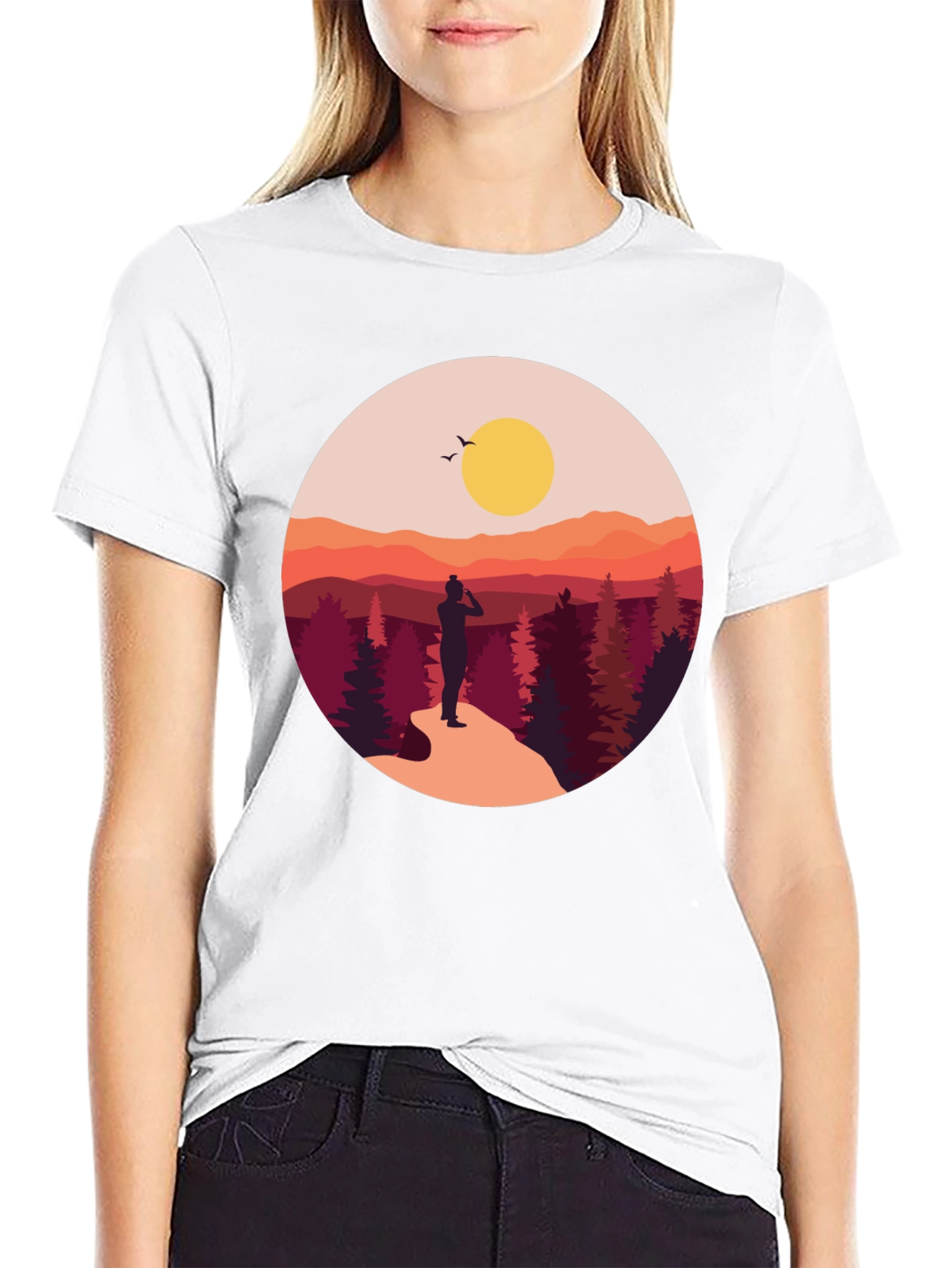 Nature Inspired Graphic Tee
