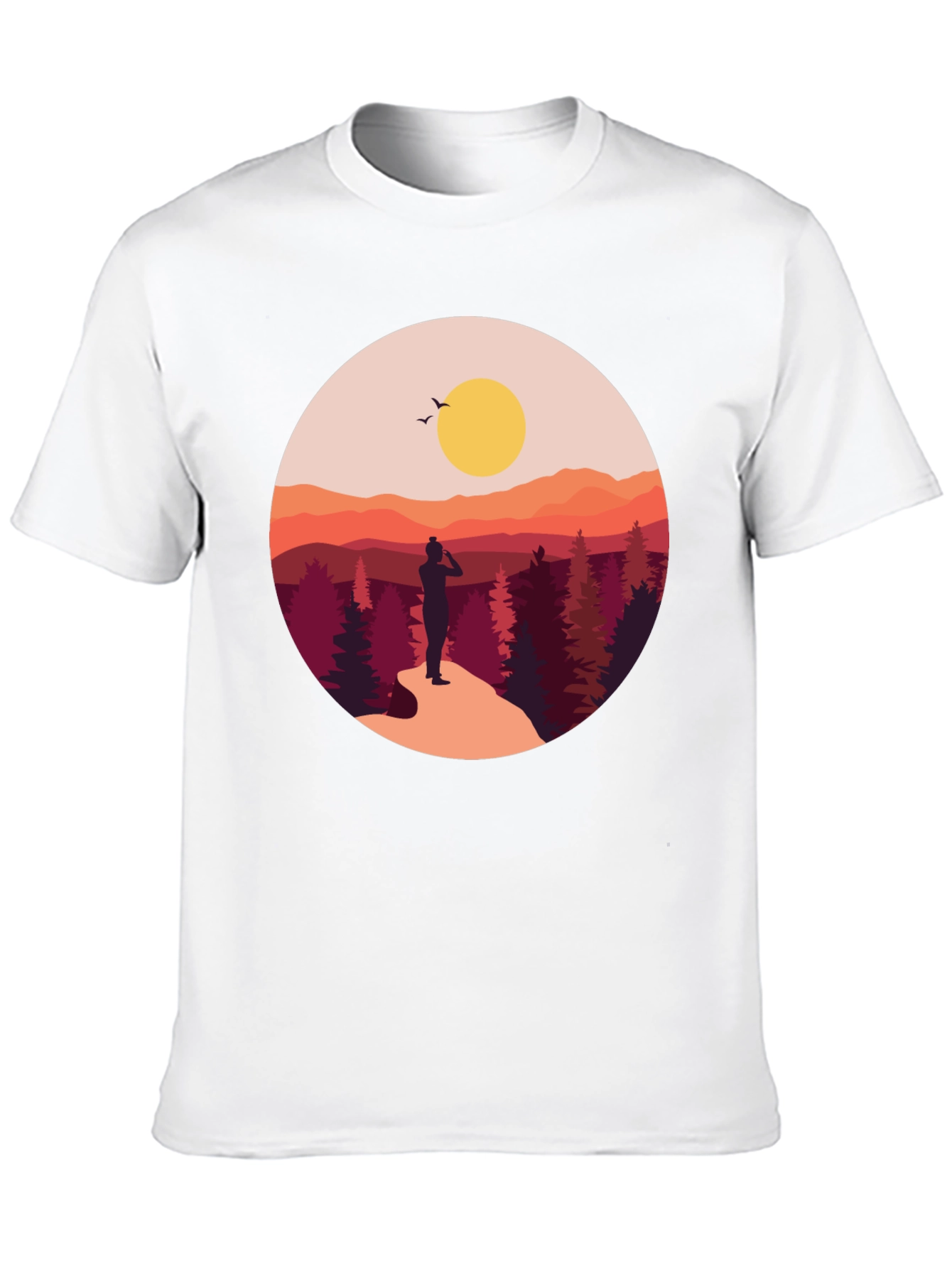 Nature Inspired Graphic Tee