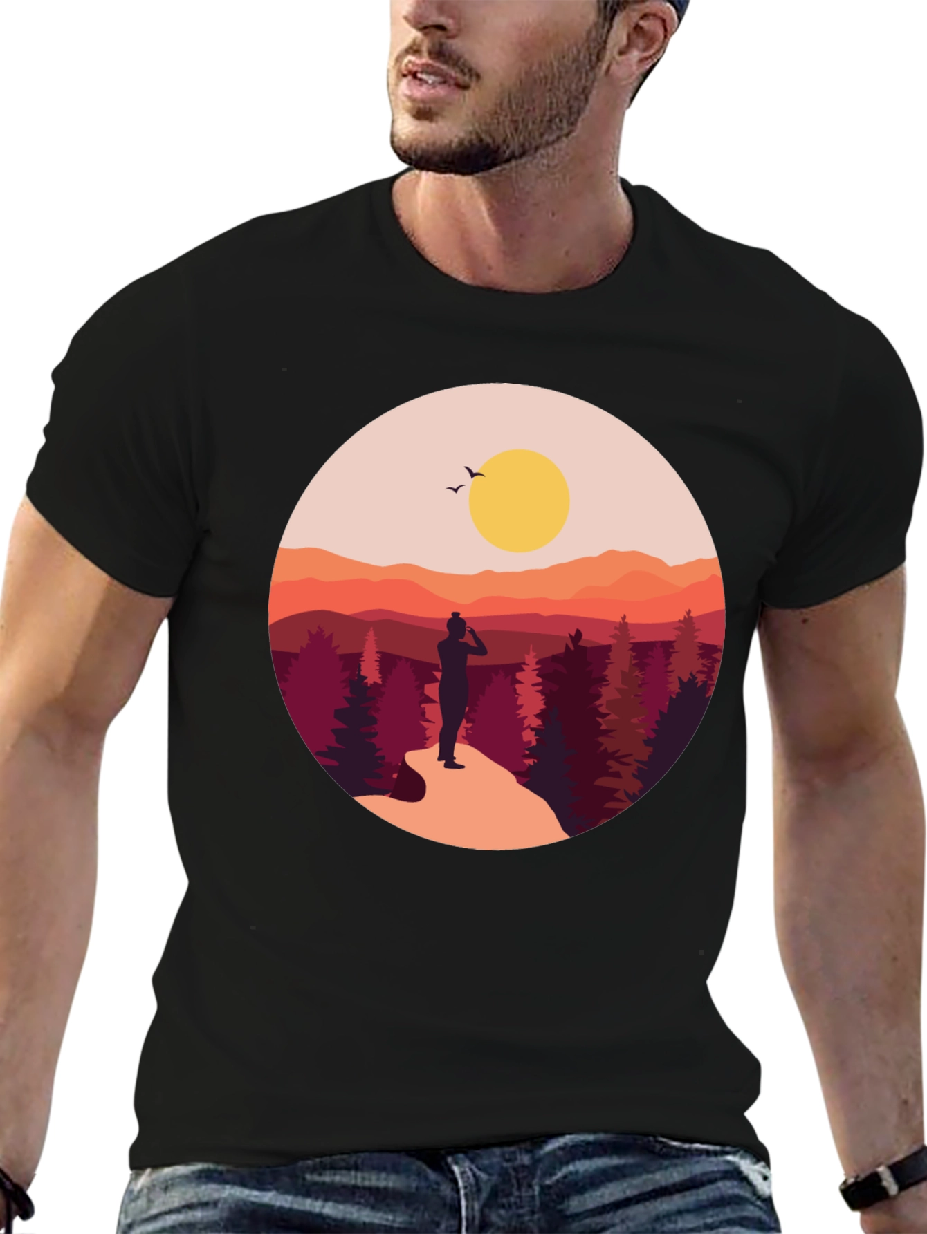 Nature Inspired Graphic Tee