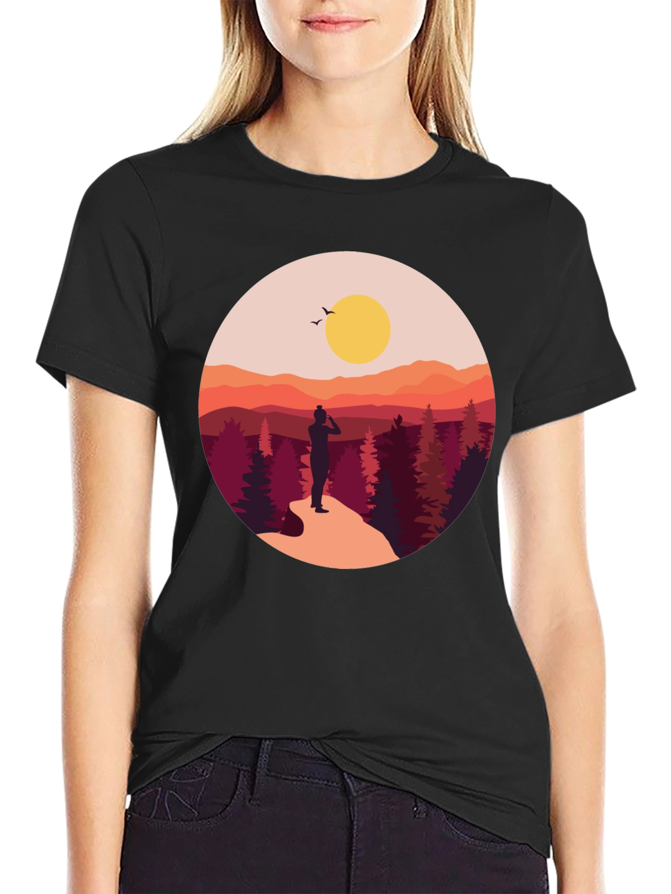 Nature Inspired Graphic Tee