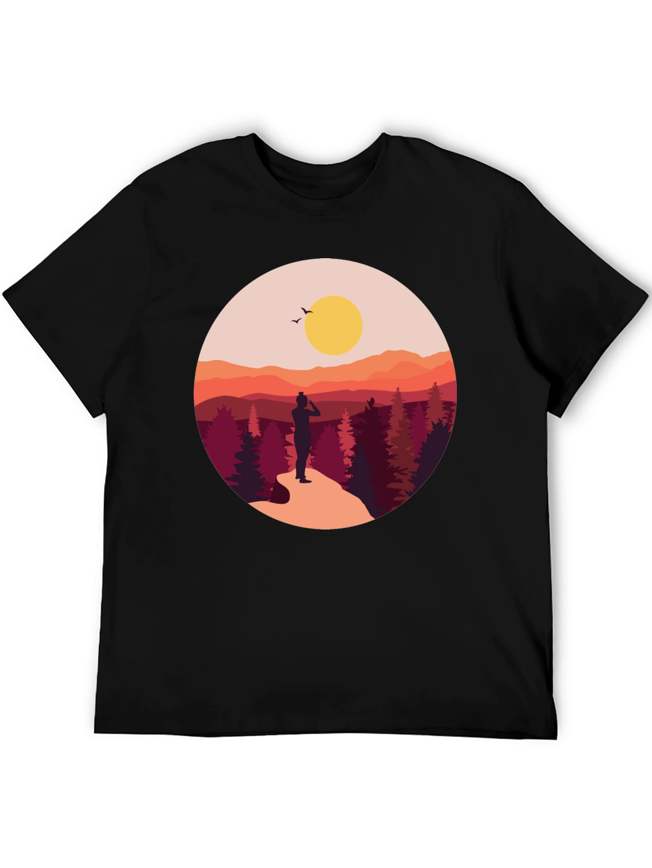 Nature Inspired Graphic Tee