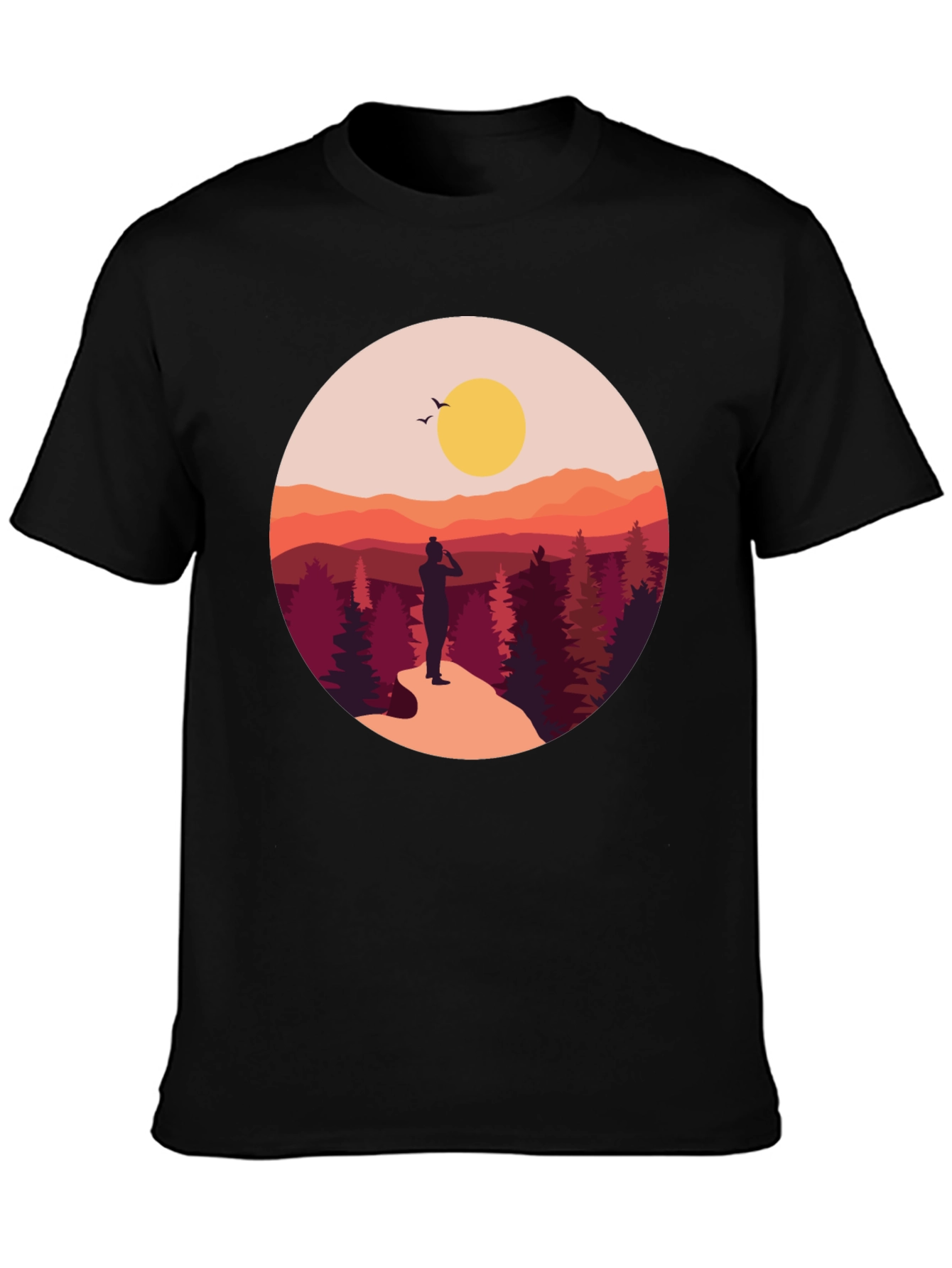 Nature Inspired Graphic Tee