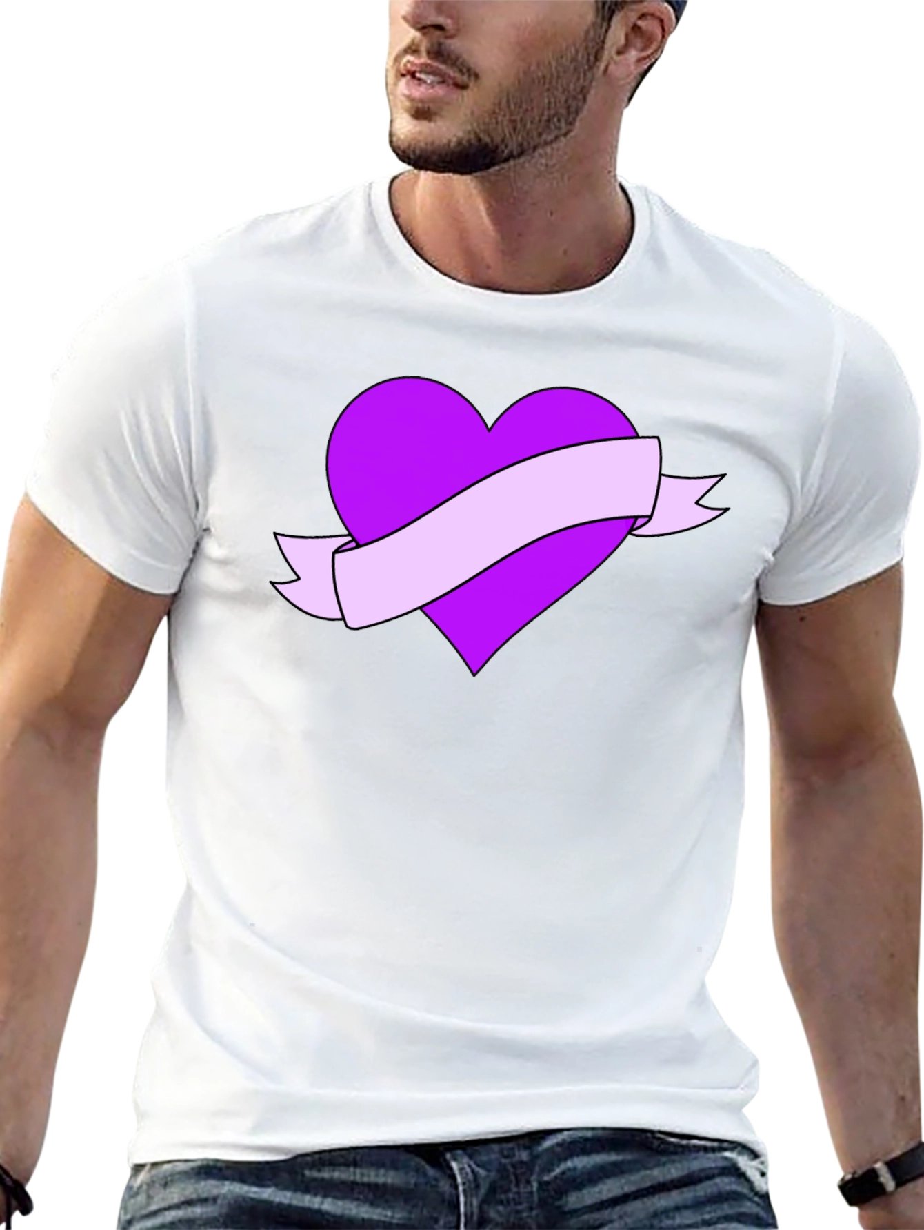 Heart & Banner Graphic Tee