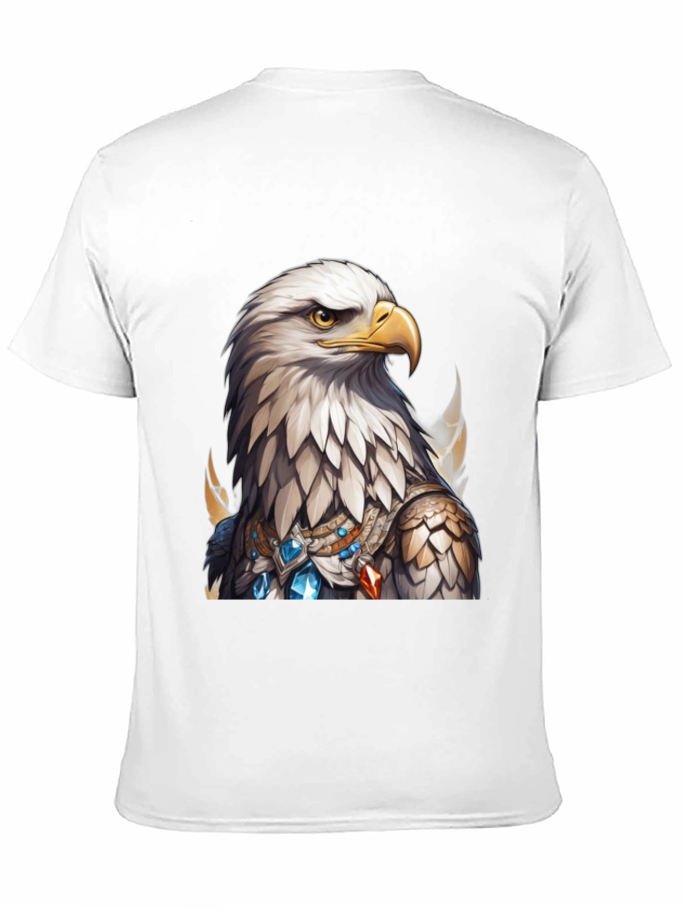 Eagle Warrior T-Shirt - Black Graphic Tee