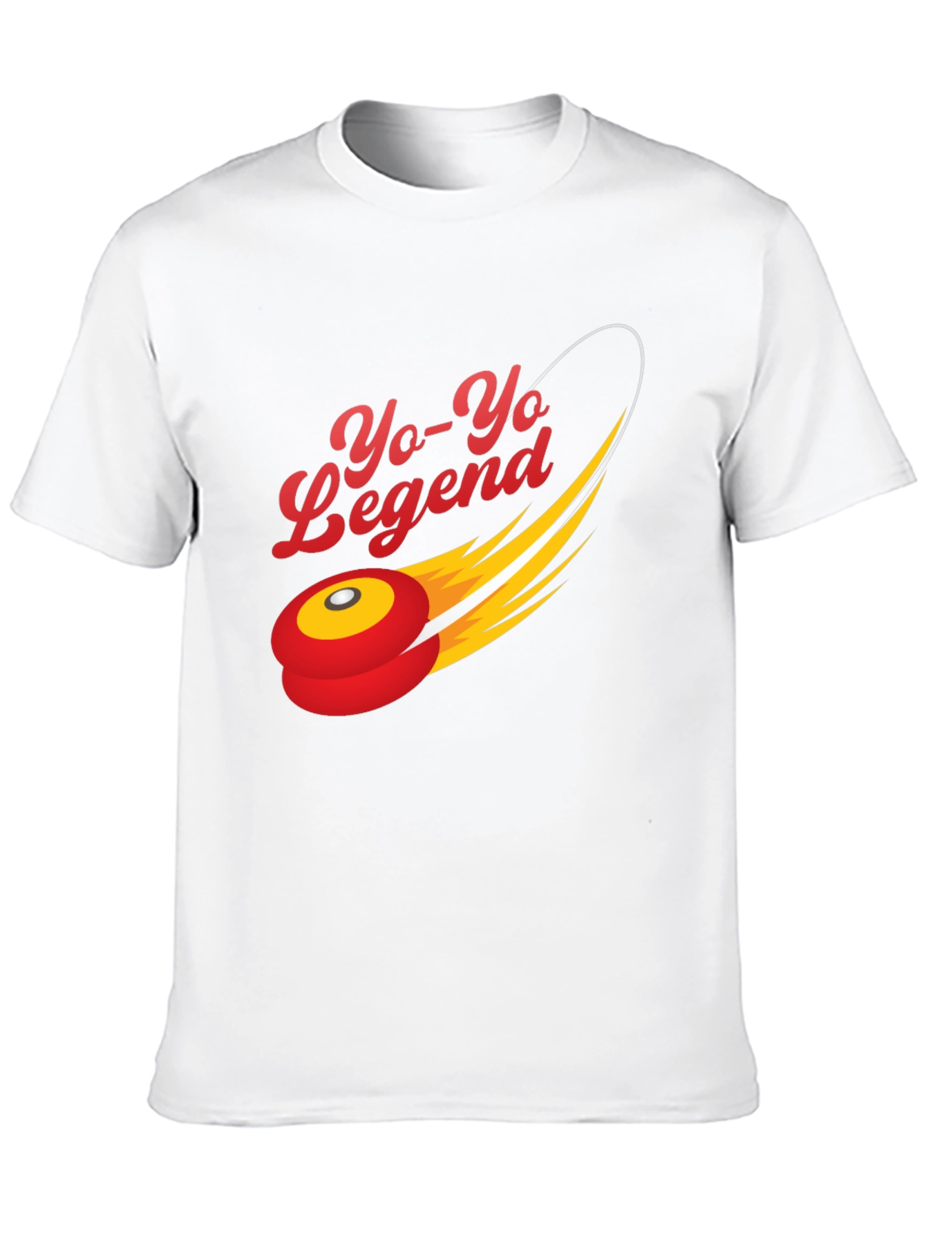 Yo-Yo Legend Graphic Tee - Black Cotton Blend