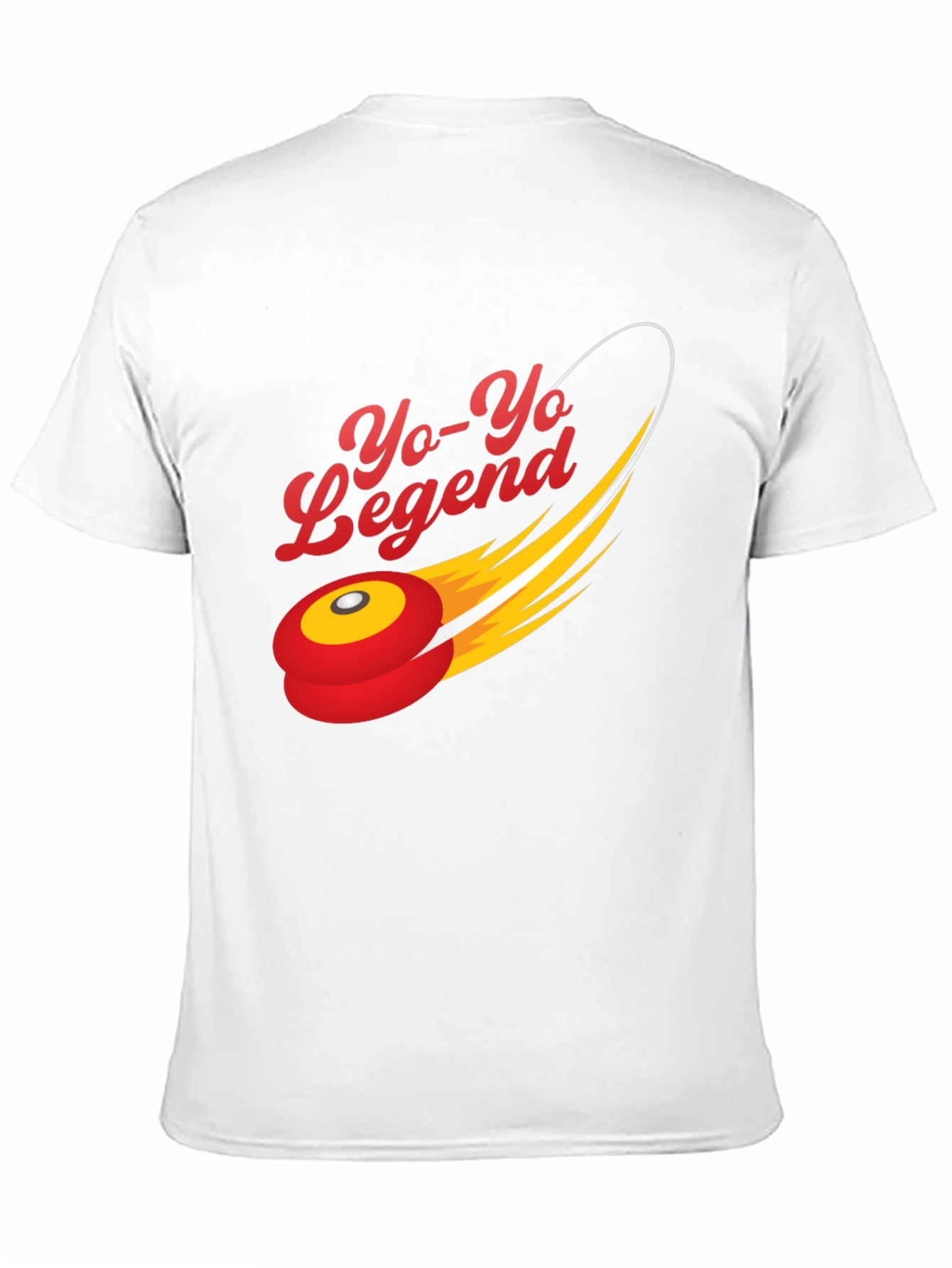 Yo-Yo Legend Graphic Tee - Black Cotton Blend
