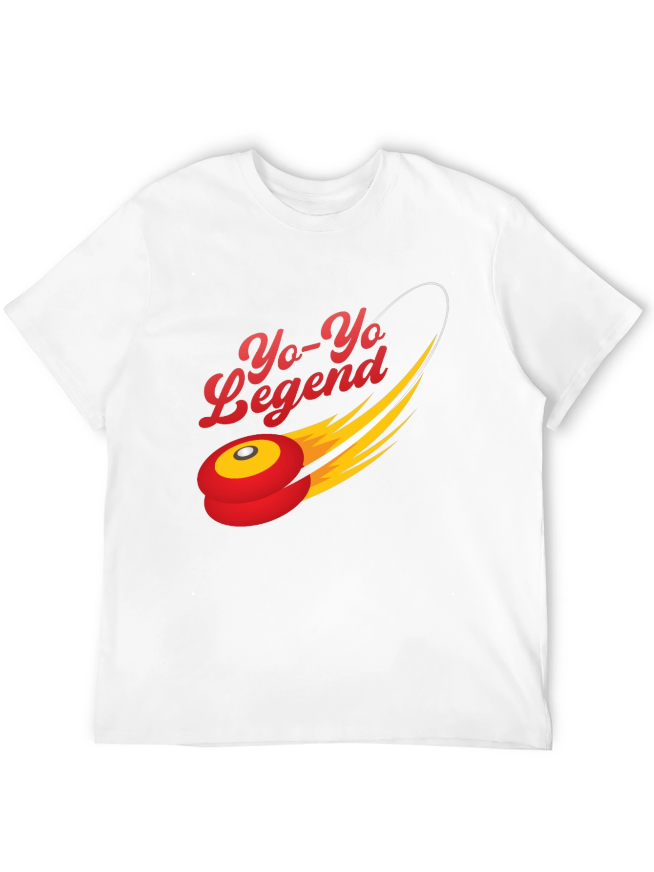 Yo-Yo Legend Graphic Tee - Black Cotton Blend