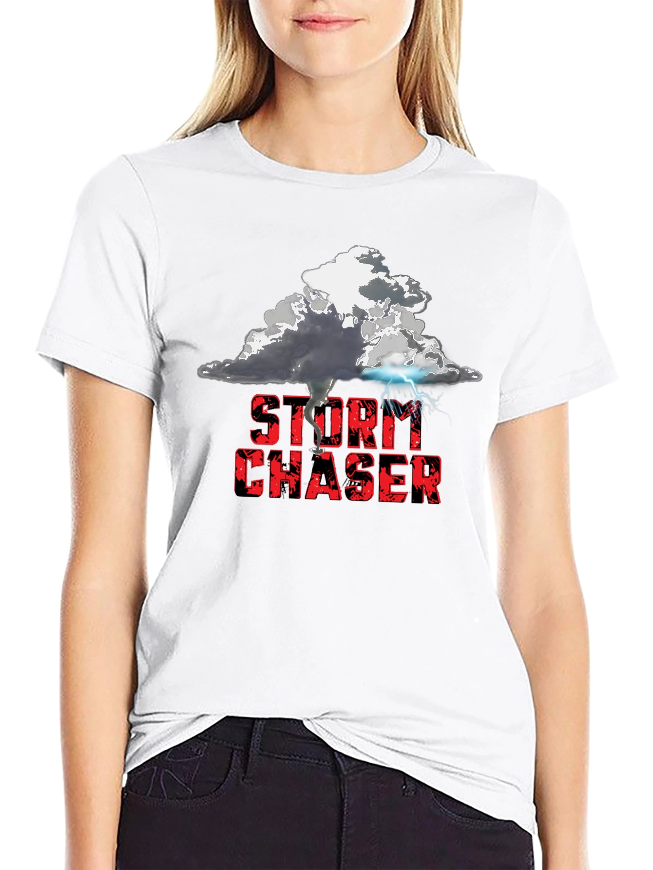 Storm Chaser Graphic T-Shirt - Weather Enthusiast Tee