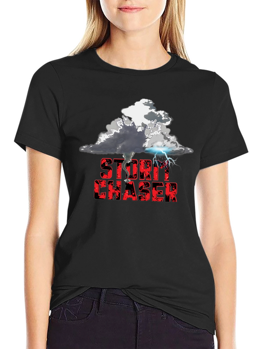 Storm Chaser Graphic T-Shirt - Weather Enthusiast Tee