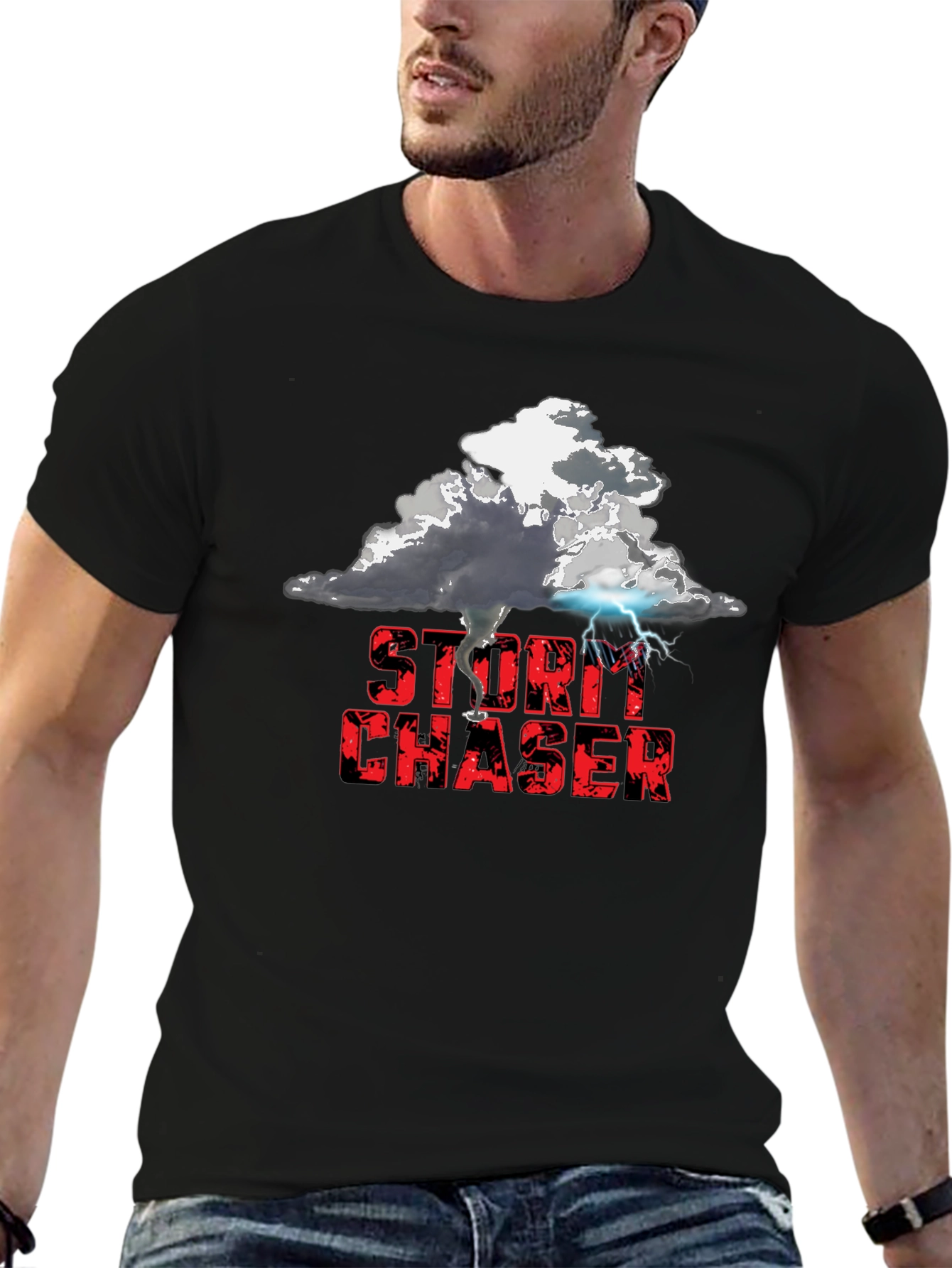 Storm Chaser Graphic T-Shirt - Weather Enthusiast Tee