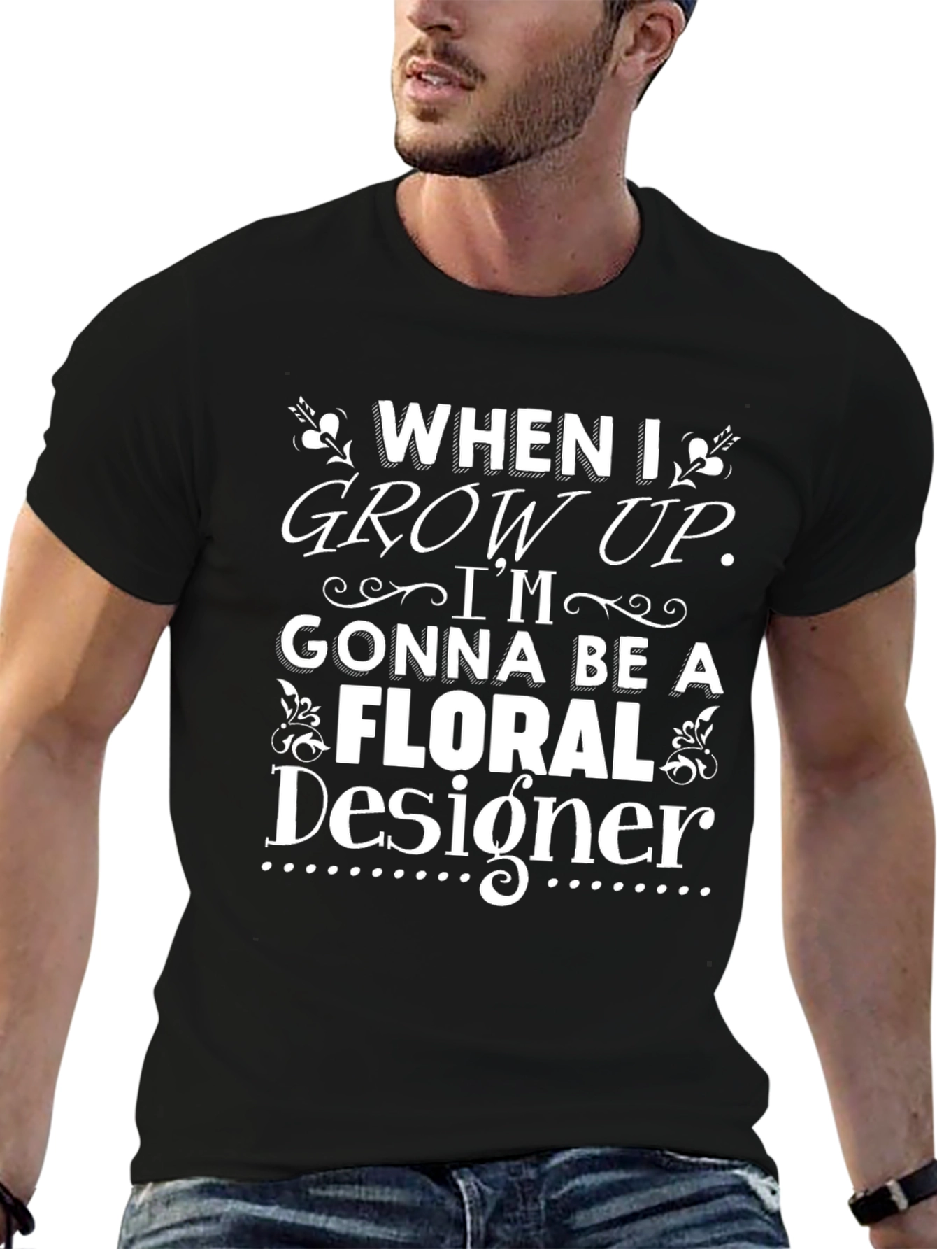 Floral Designer T-Shirt - Future Career Goals
