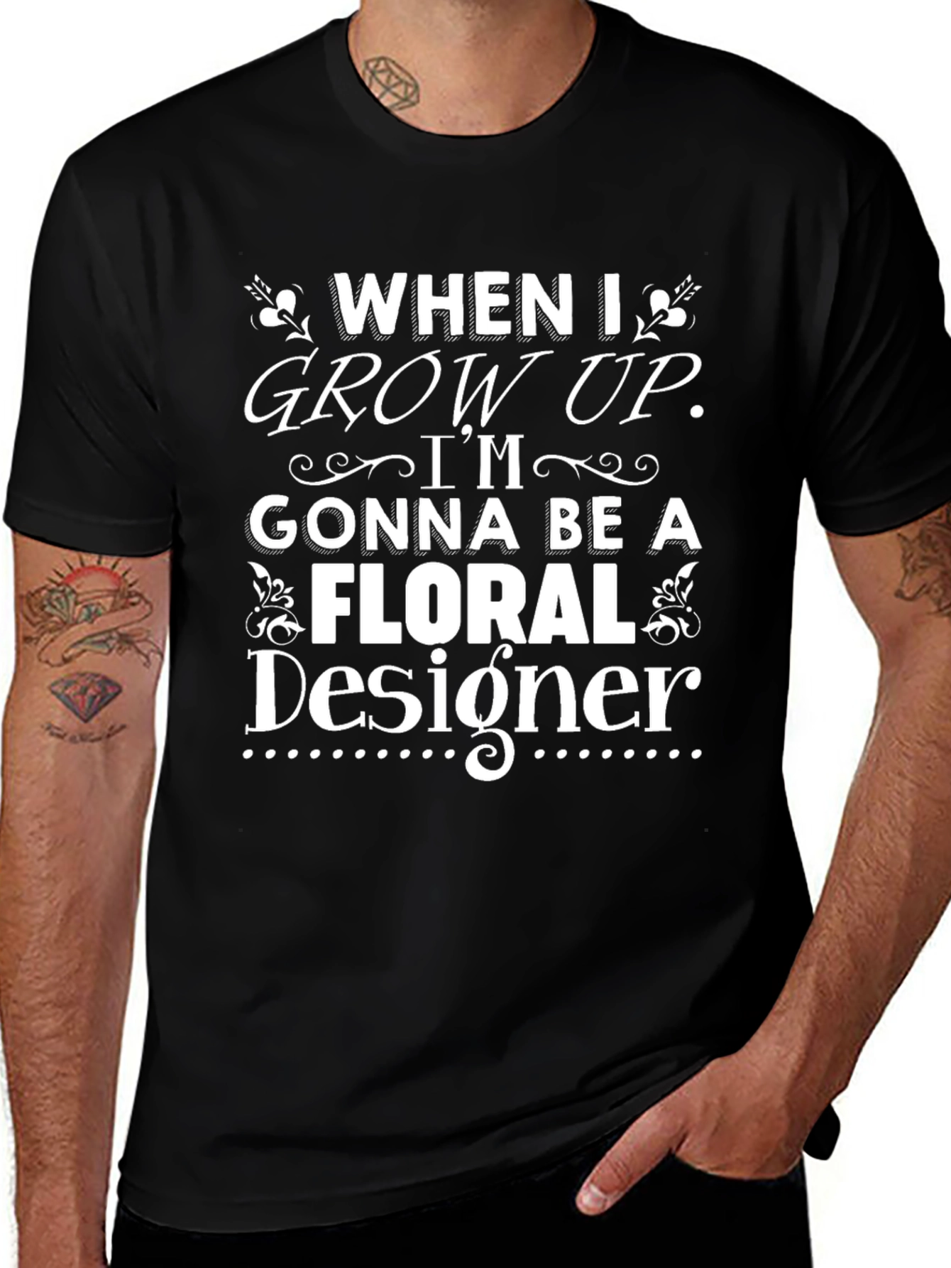 Floral Designer T-Shirt - Future Career Goals