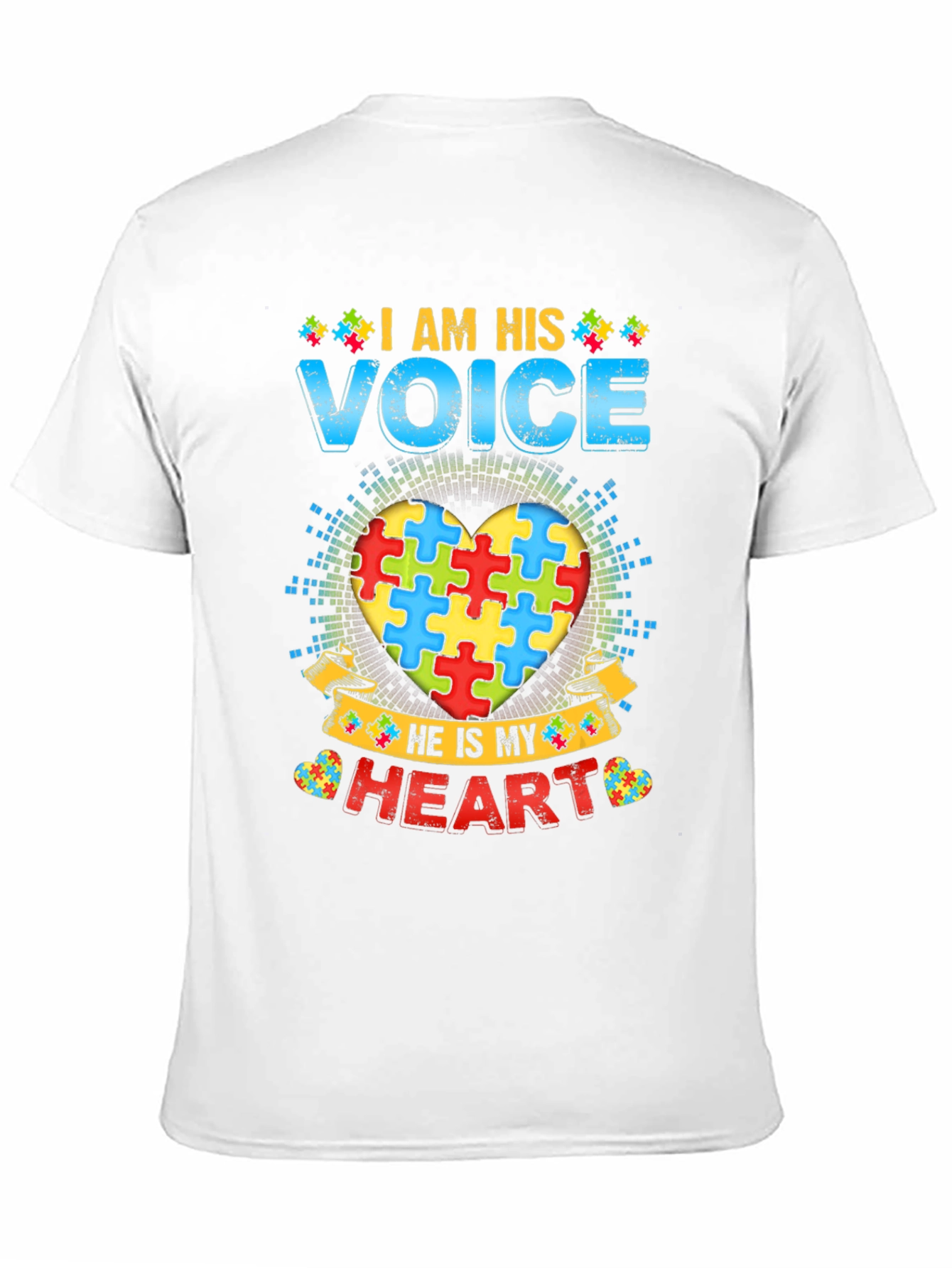 Autism Awareness I am His Voice T-Shirt