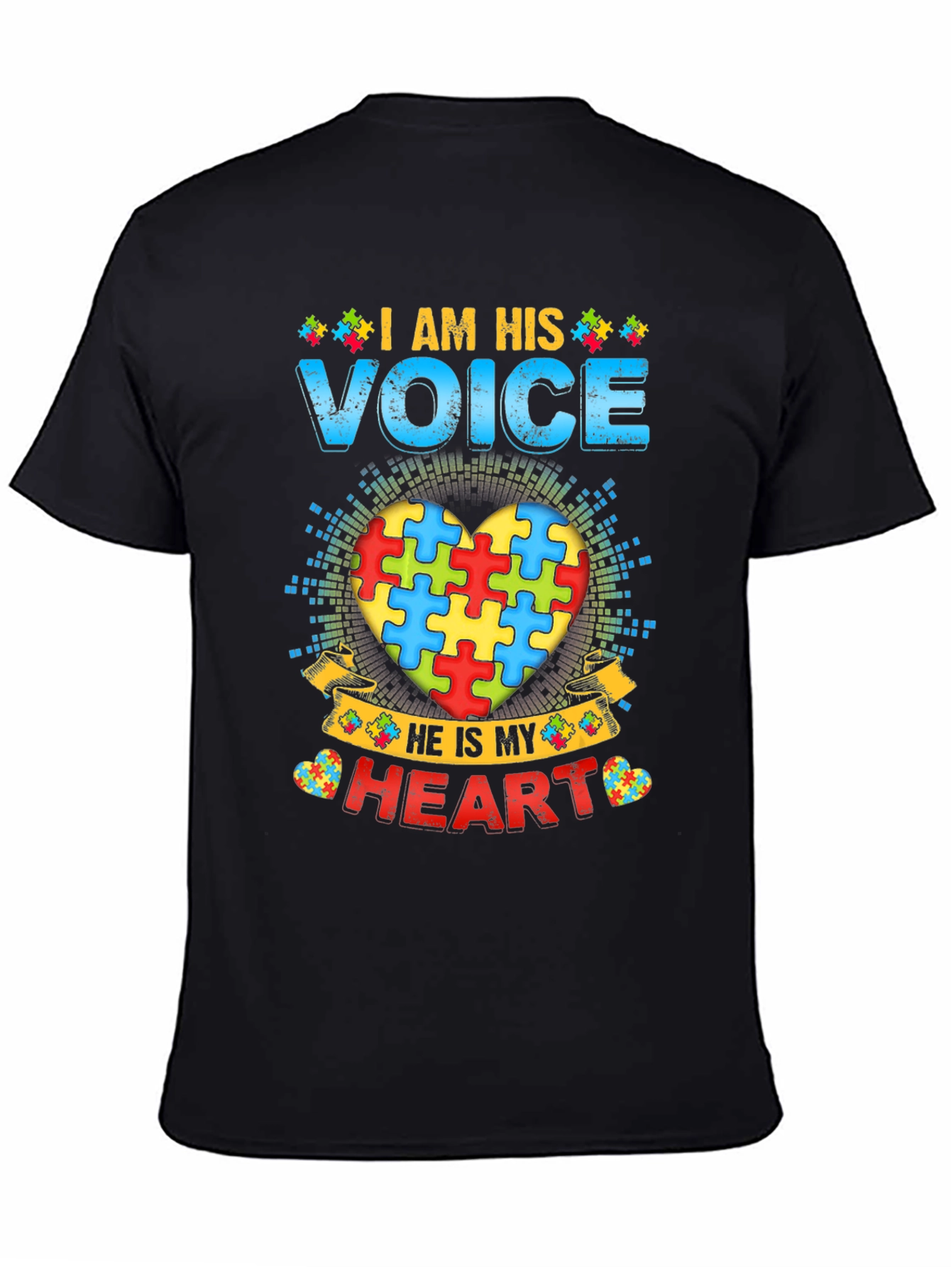 Autism Awareness I am His Voice T-Shirt
