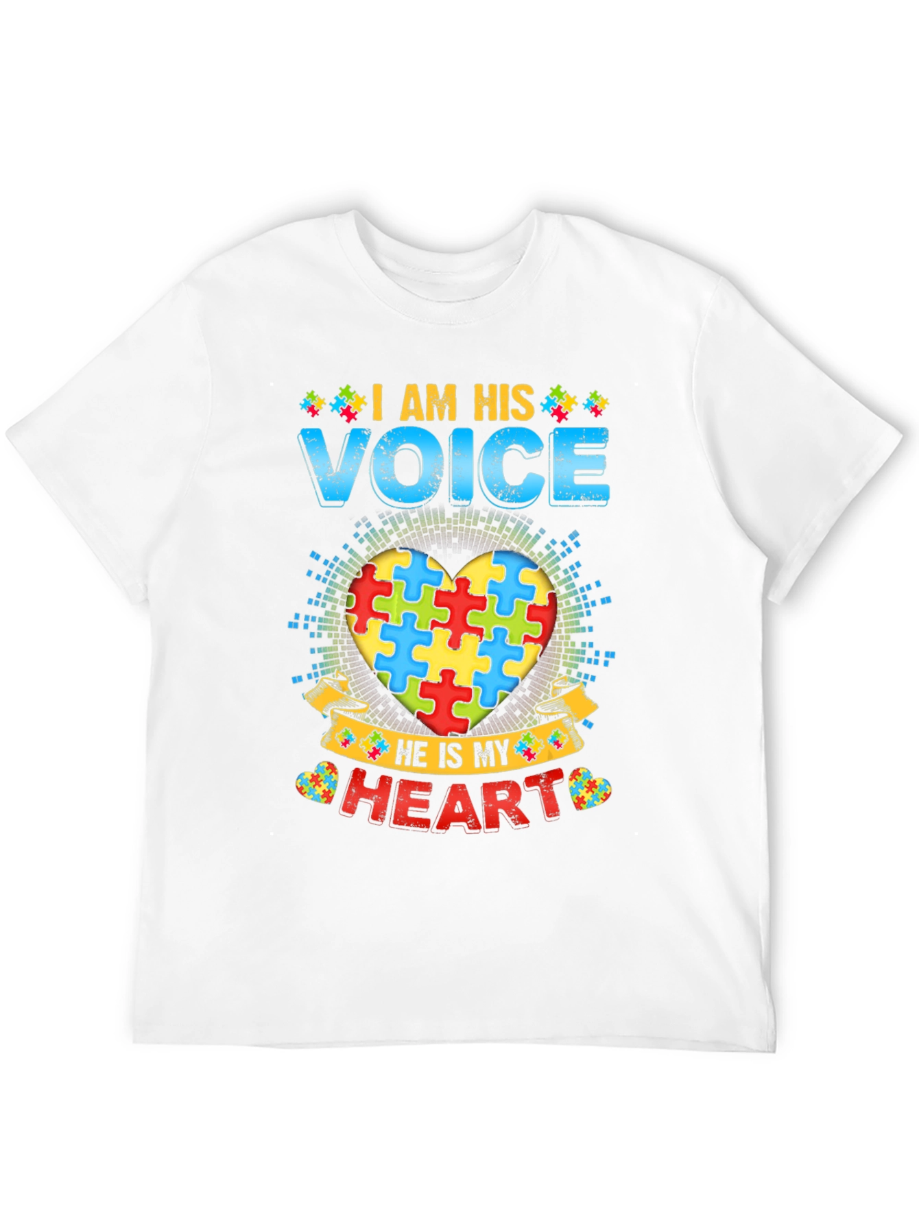 Autism Awareness I am His Voice T-Shirt
