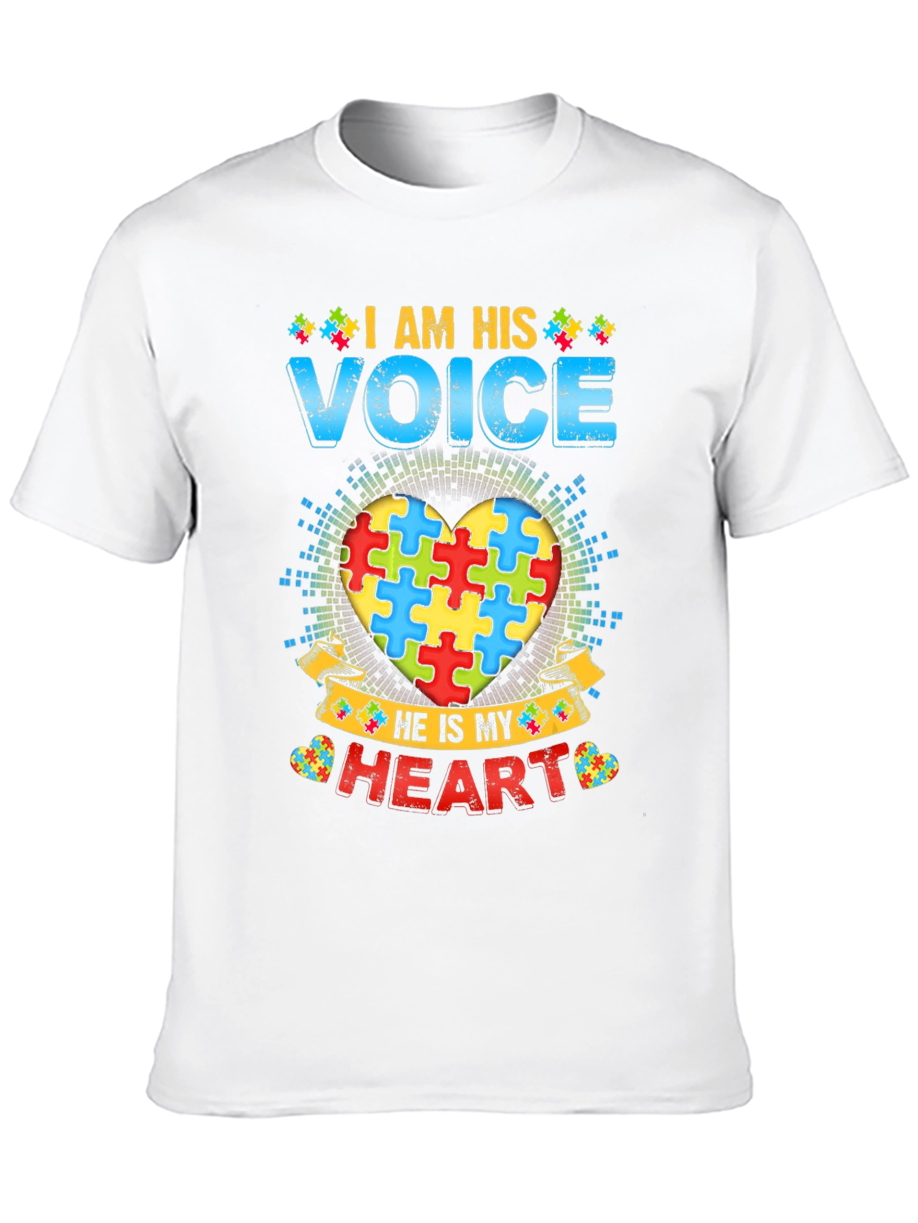 Autism Awareness I am His Voice T-Shirt