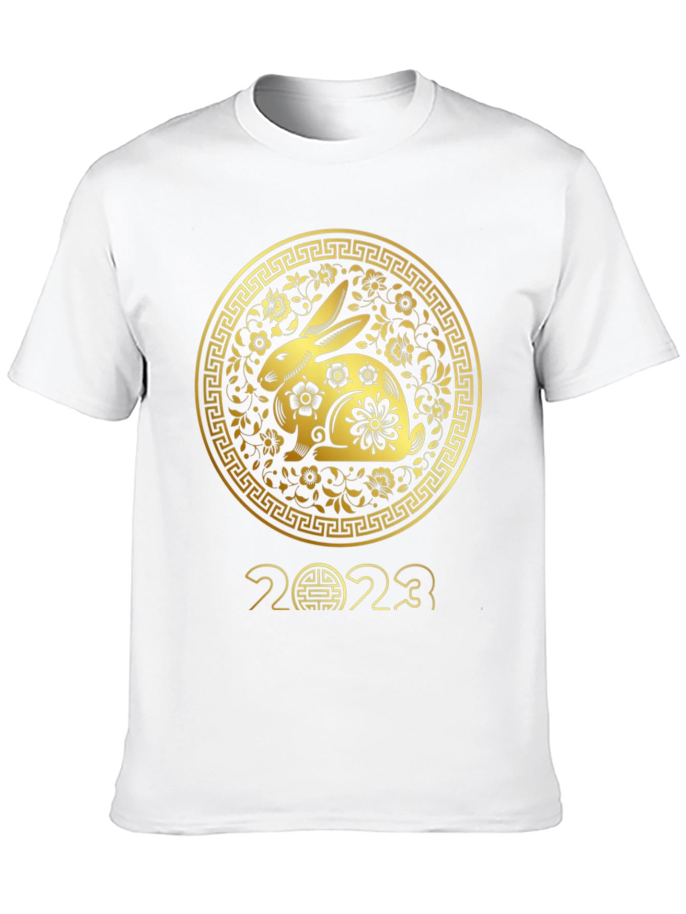 Year of the Rabbit 2023 Black T-Shirt