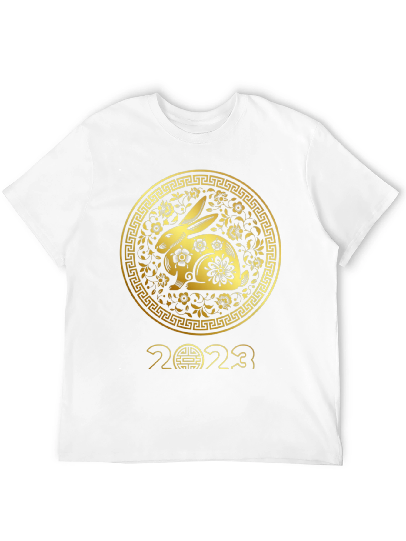 Year of the Rabbit 2023 Black T-Shirt