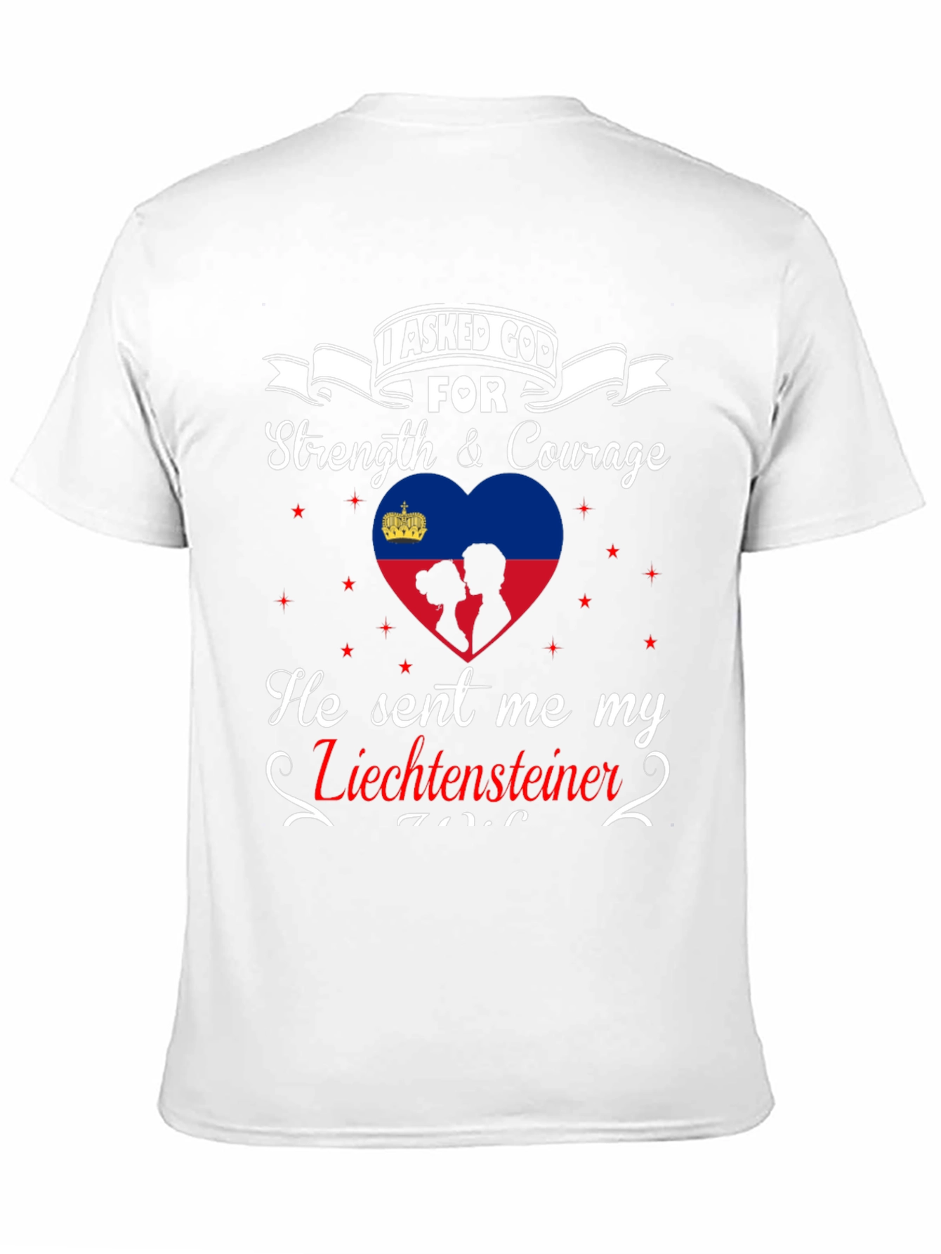 Liechtensteiner Strength & Courage Graphic Tee