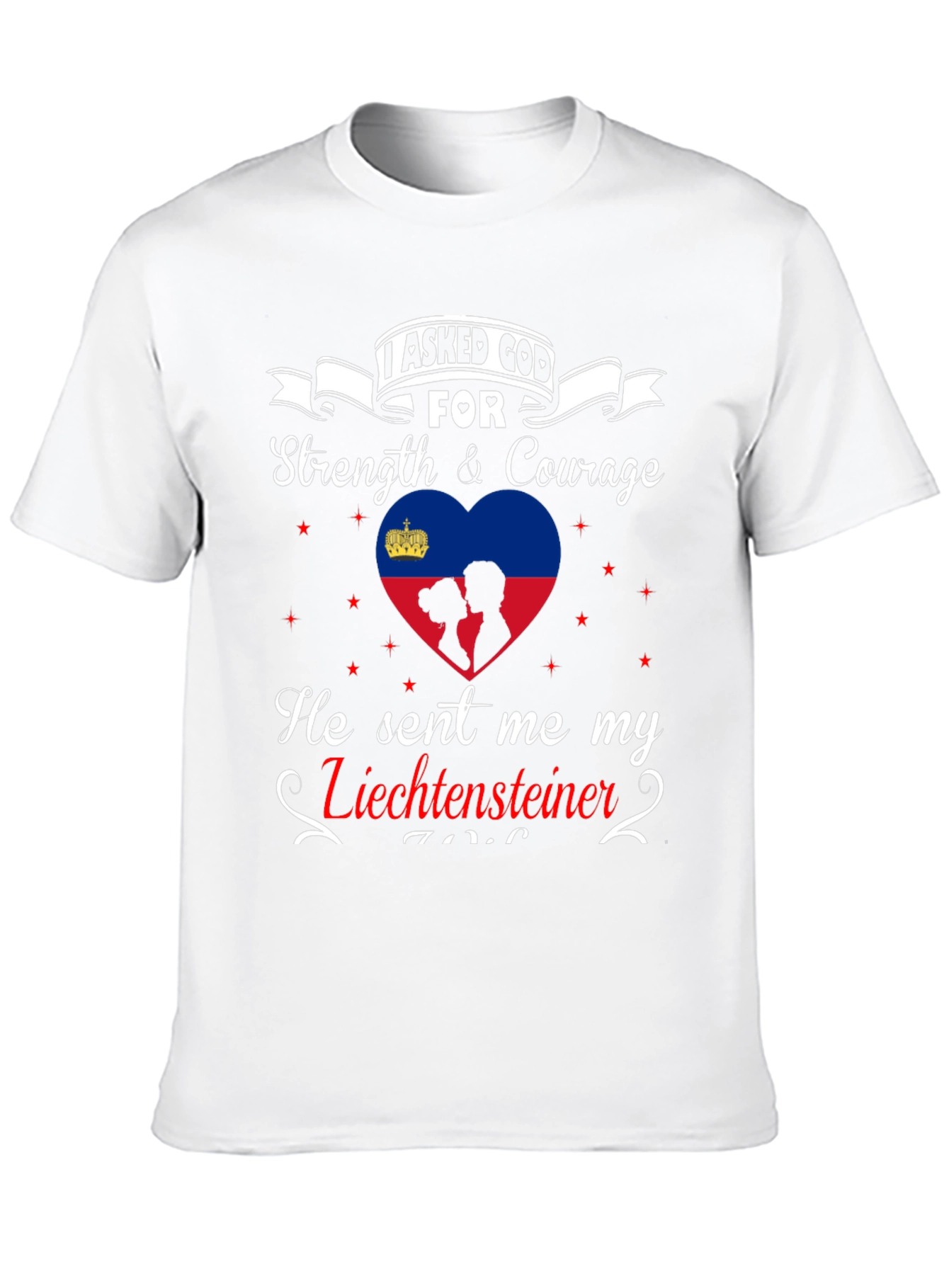 Liechtensteiner Strength & Courage Graphic Tee