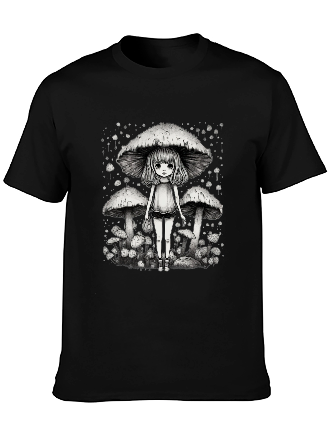 Mushroom Girl Graphic Tee