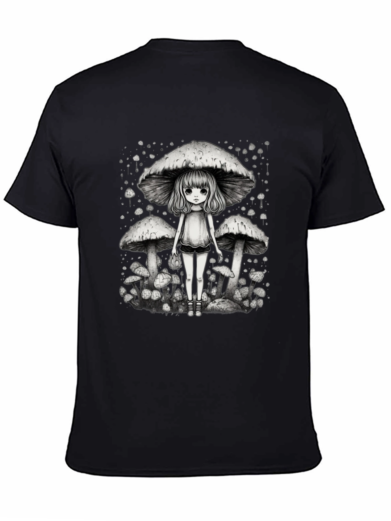 Mushroom Girl Graphic Tee