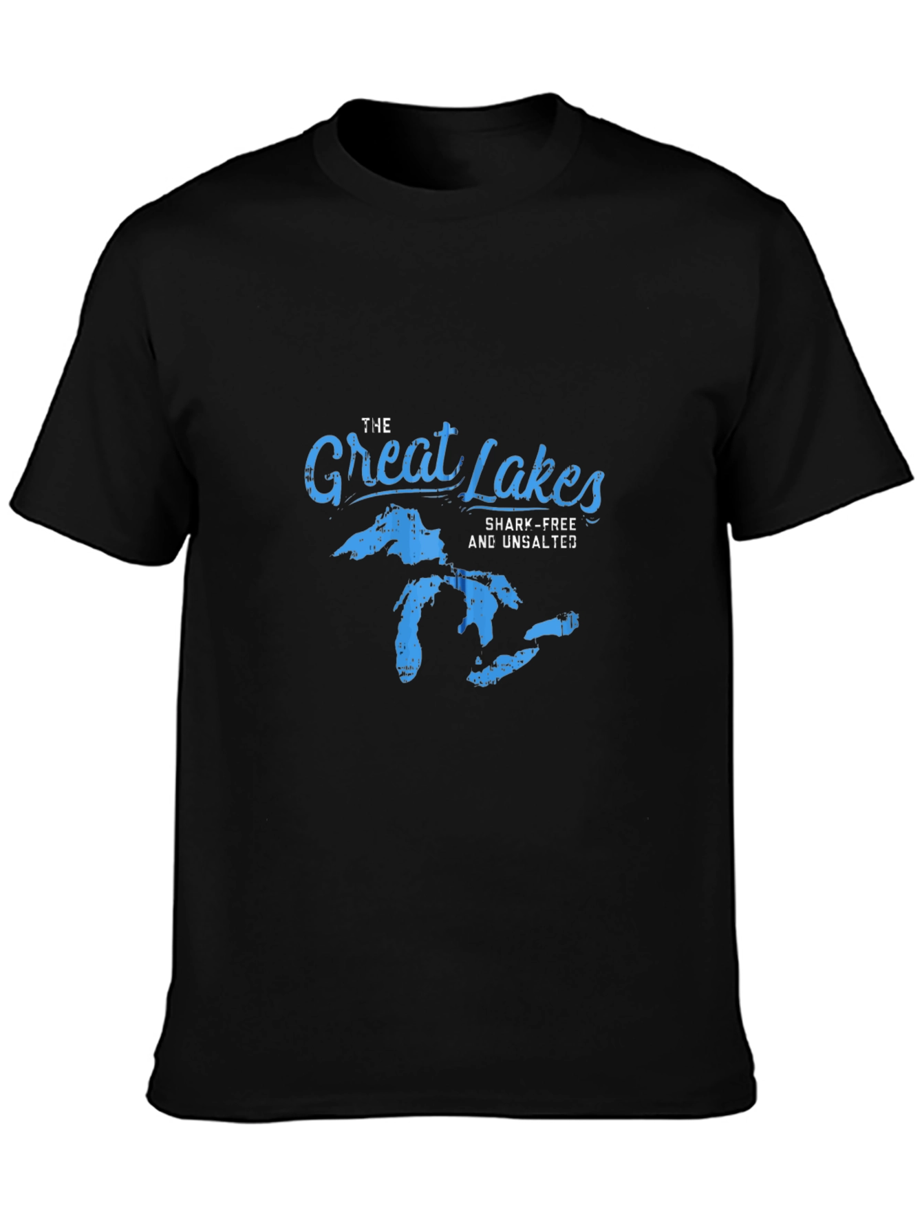 Great Lakes T-Shirt - Shark-Free & Unsalted