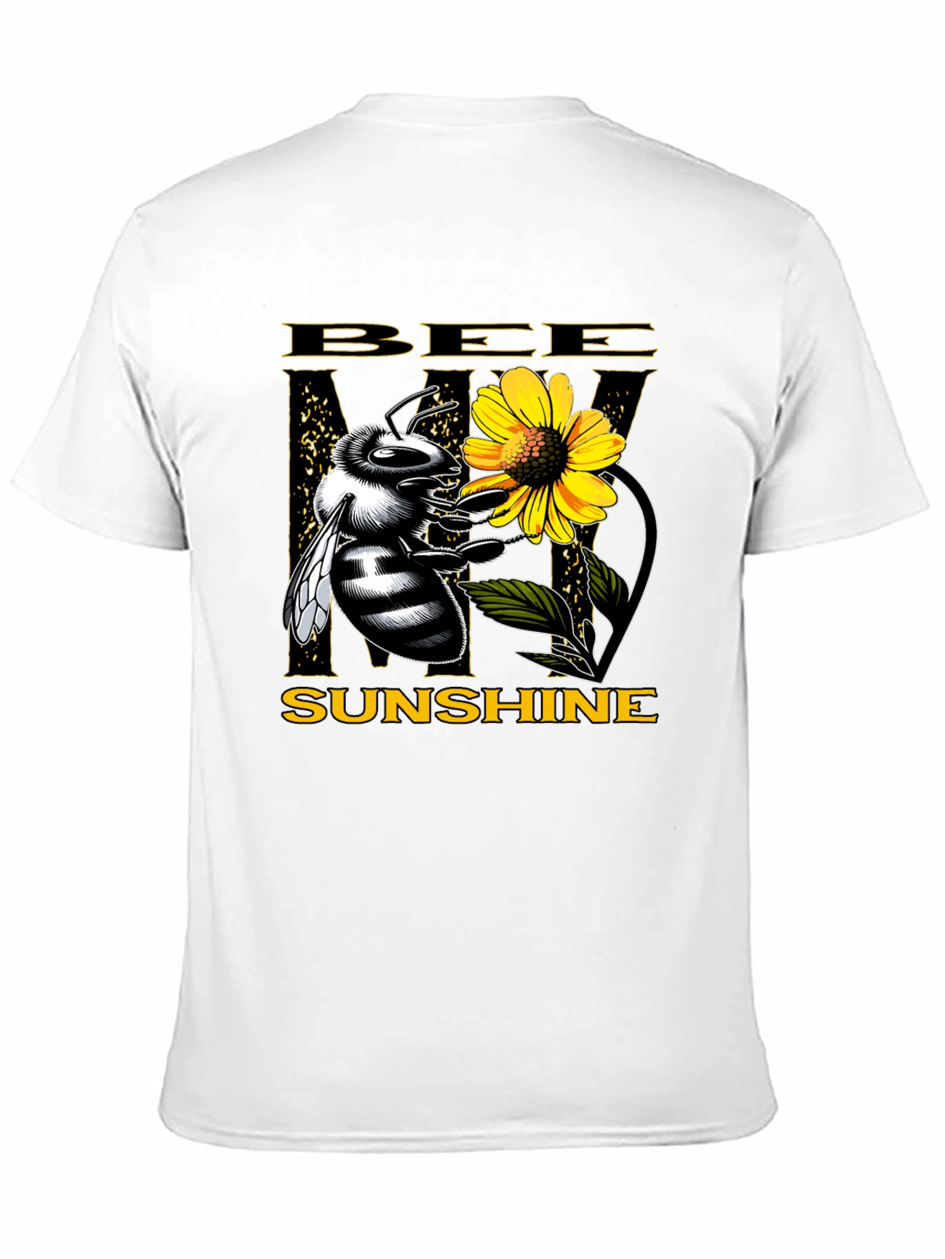 Bee My Sunshine Graphic Tee - Black