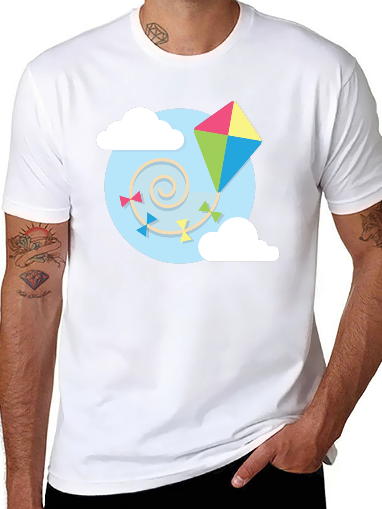 Kite Graphic Tee - Sky High Style!