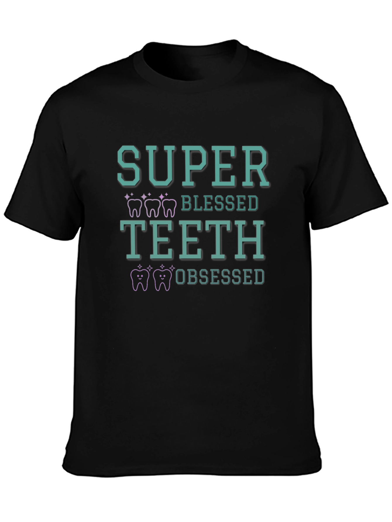 Super Blessed Teeth Obsessed Graphic Tee