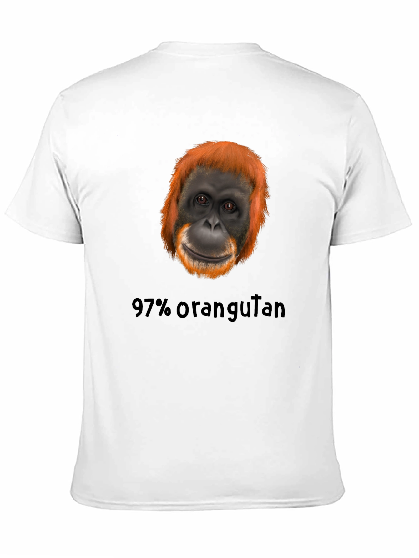 Orangutan T-Shirt - 97% Human? Funny Graphic Tee