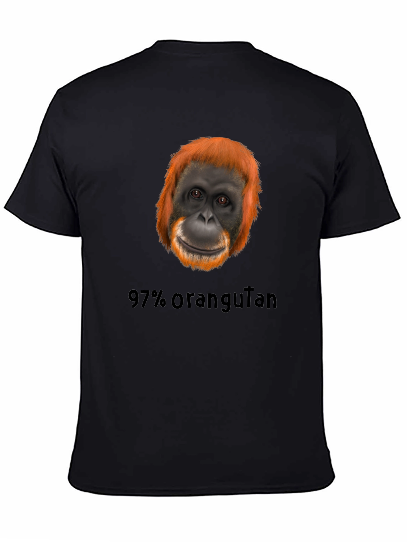 Orangutan T-Shirt - 97% Human? Funny Graphic Tee
