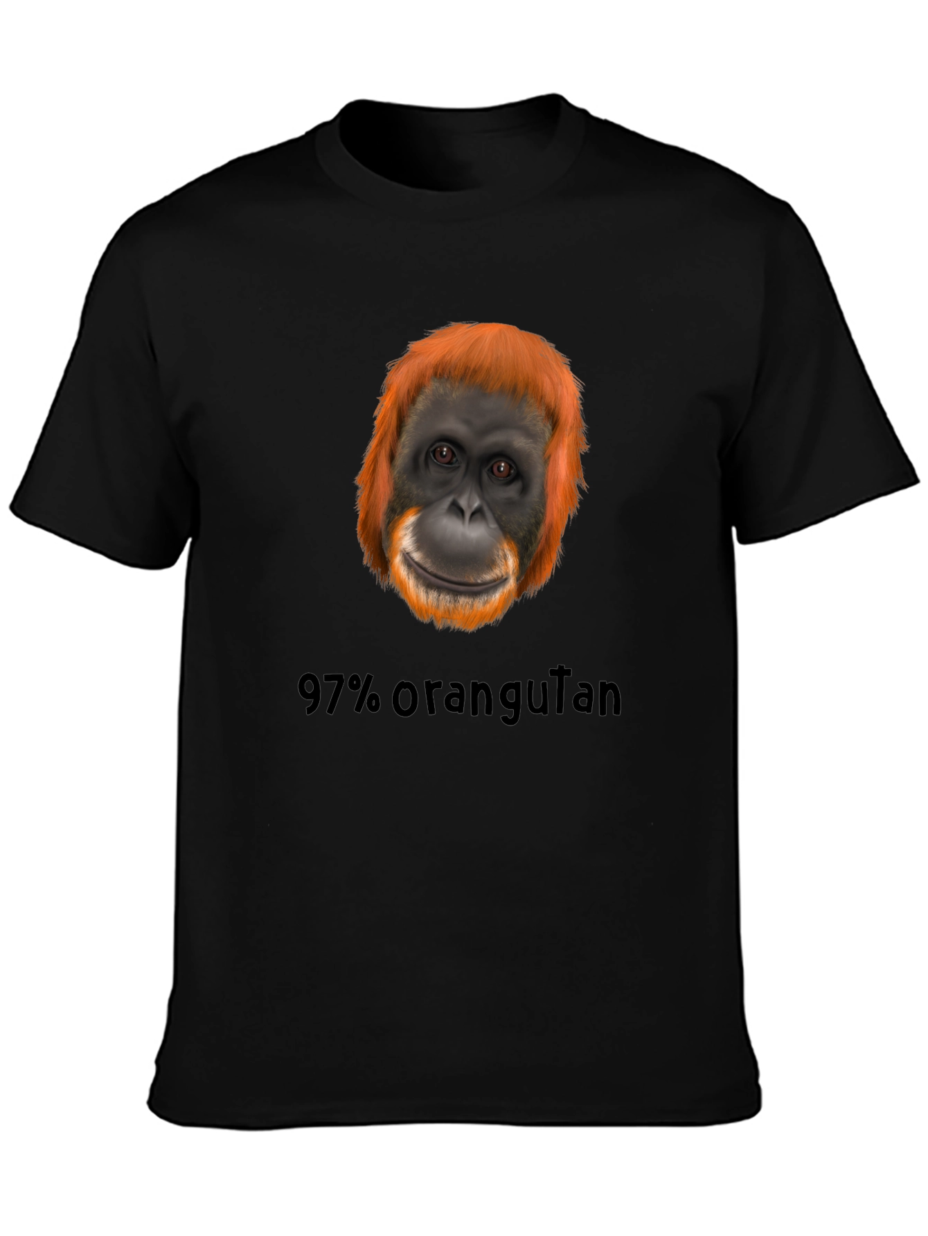 Orangutan T-Shirt - 97% Human? Funny Graphic Tee