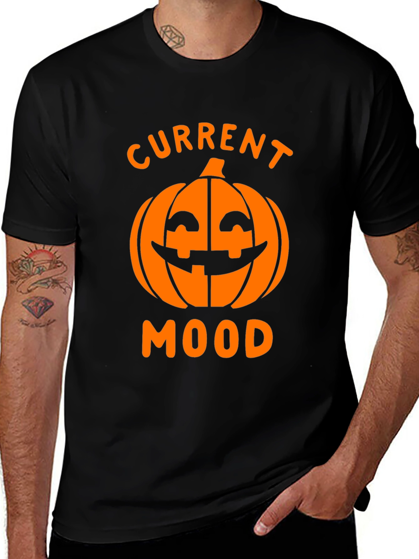 Halloween Pumpkin Mood T-Shirt