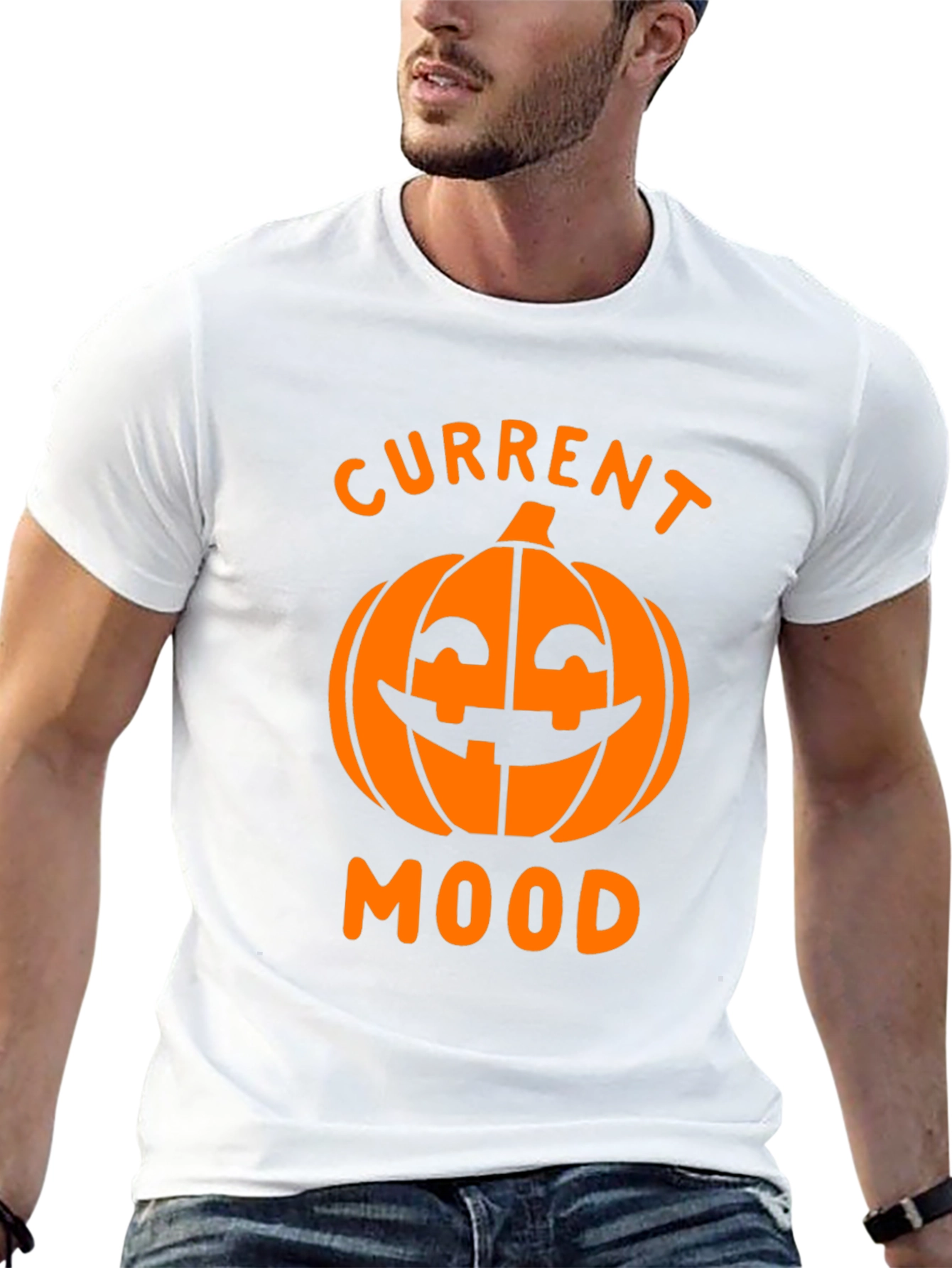 Halloween Pumpkin Mood T-Shirt