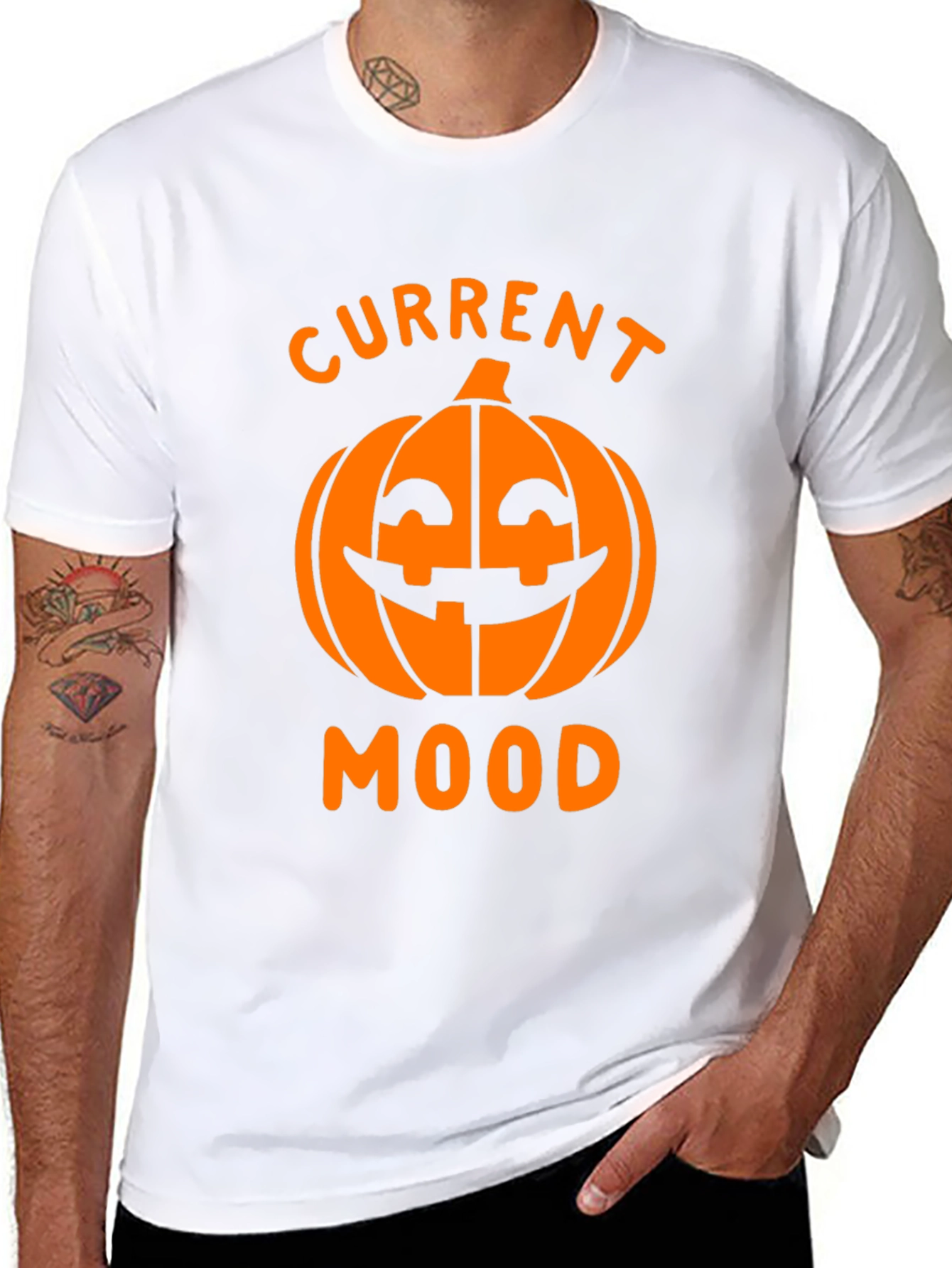 Halloween Pumpkin Mood T-Shirt